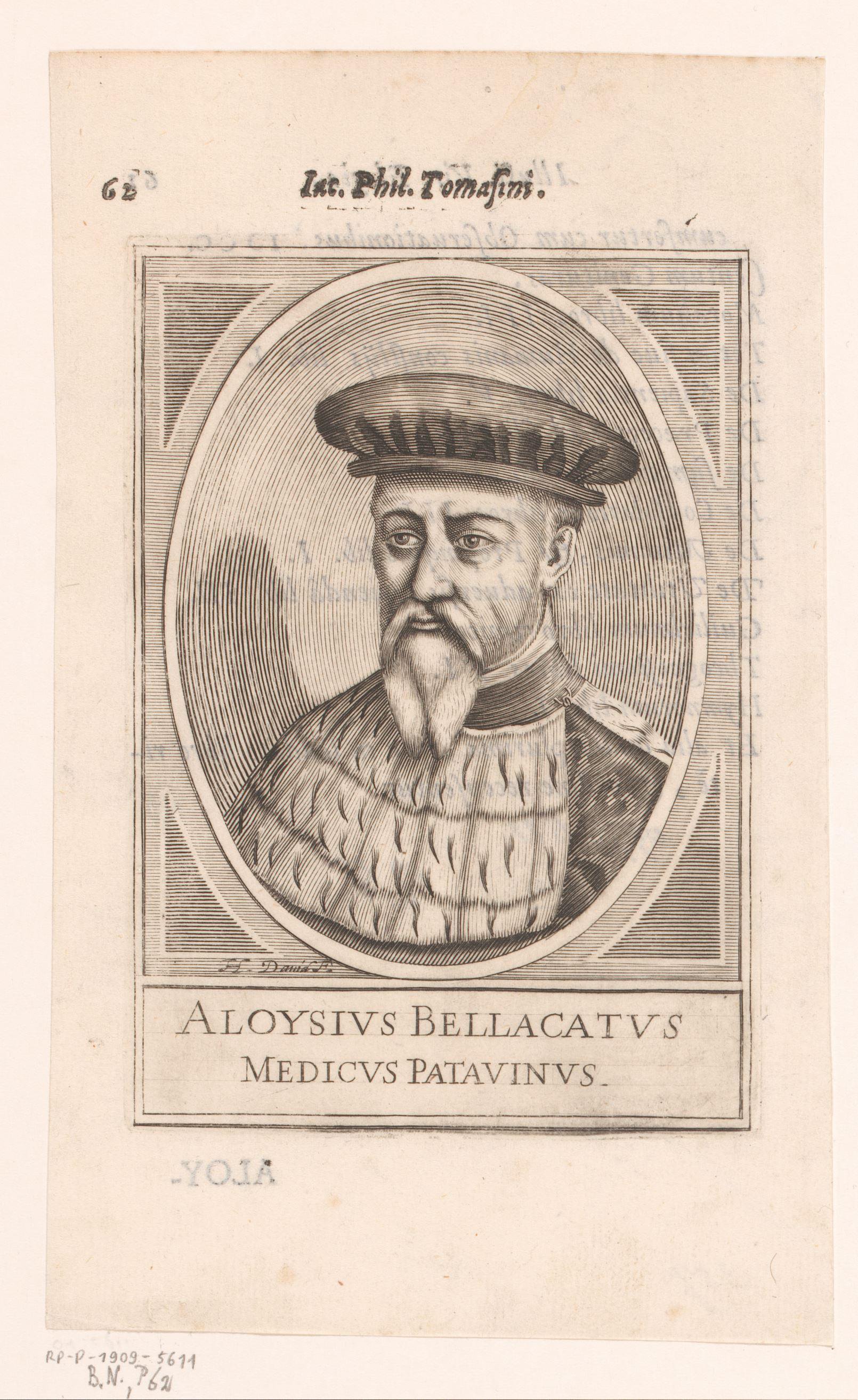 Portret van Aloisio Bellacato