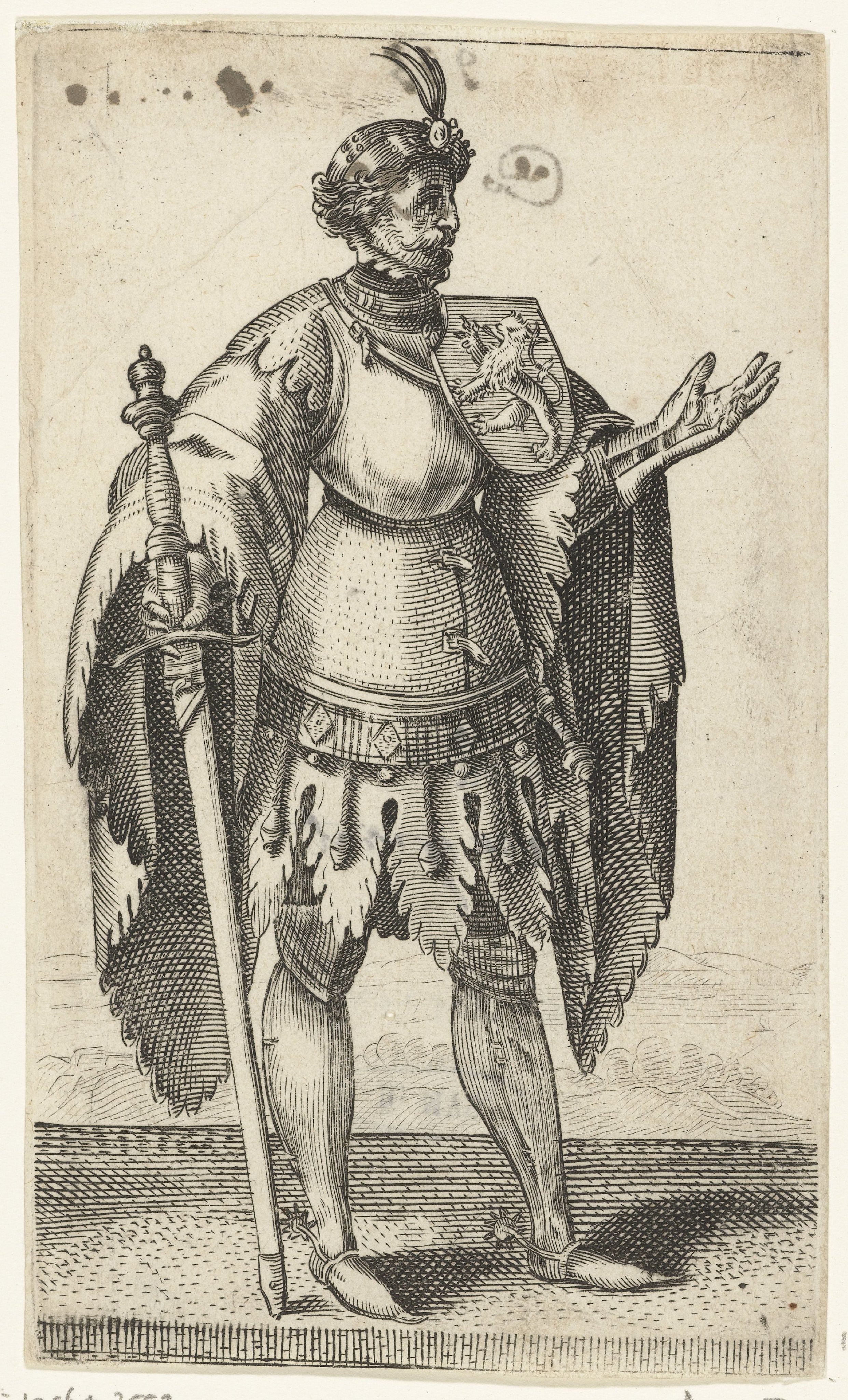 Portret van Dirk III, graaf van Holland