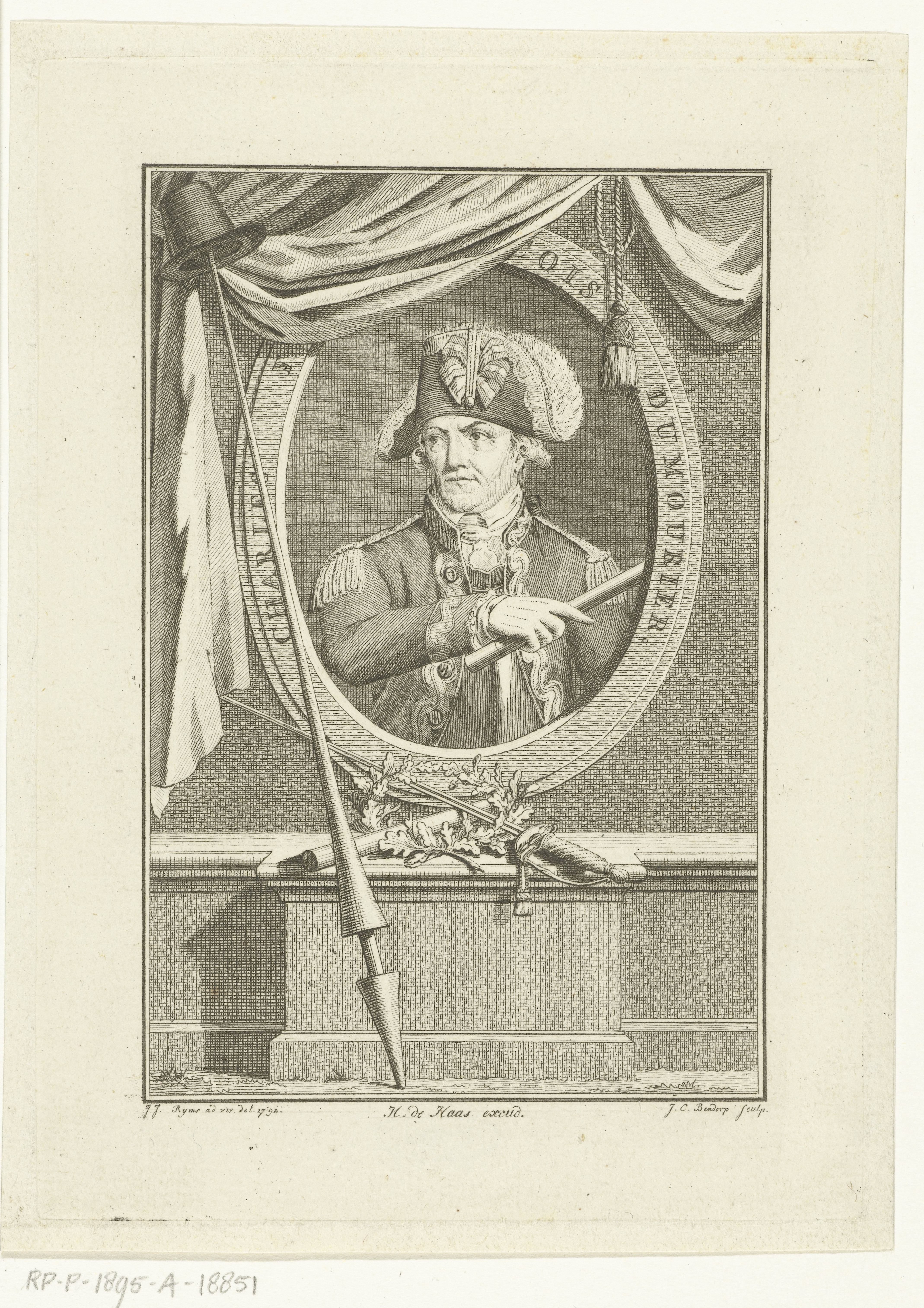 Portret van generaal Charles Francois Dumouriez