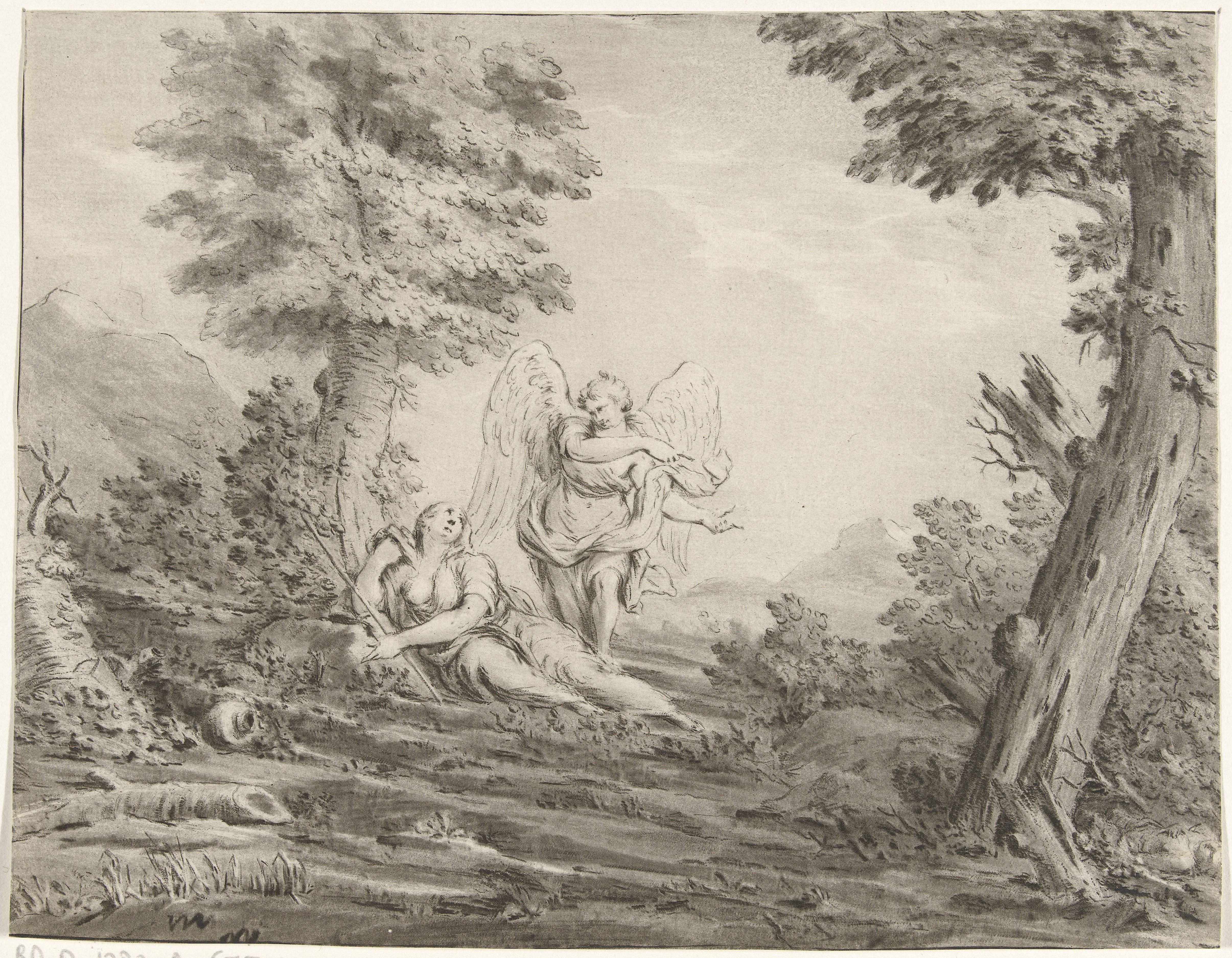 Hagar in de woestijn