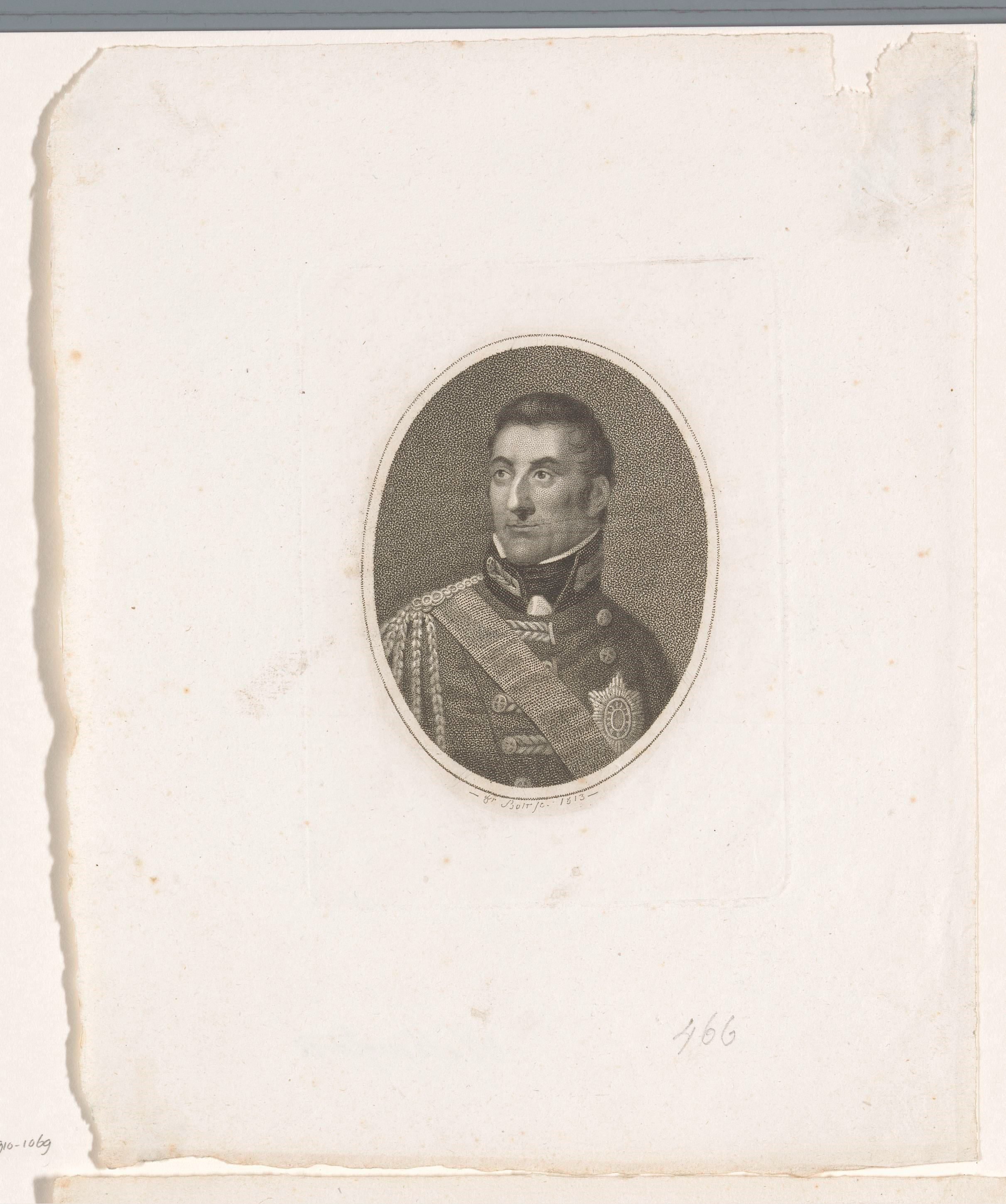 Portret van Arthur Wellesley, 1st Duke of Wellington