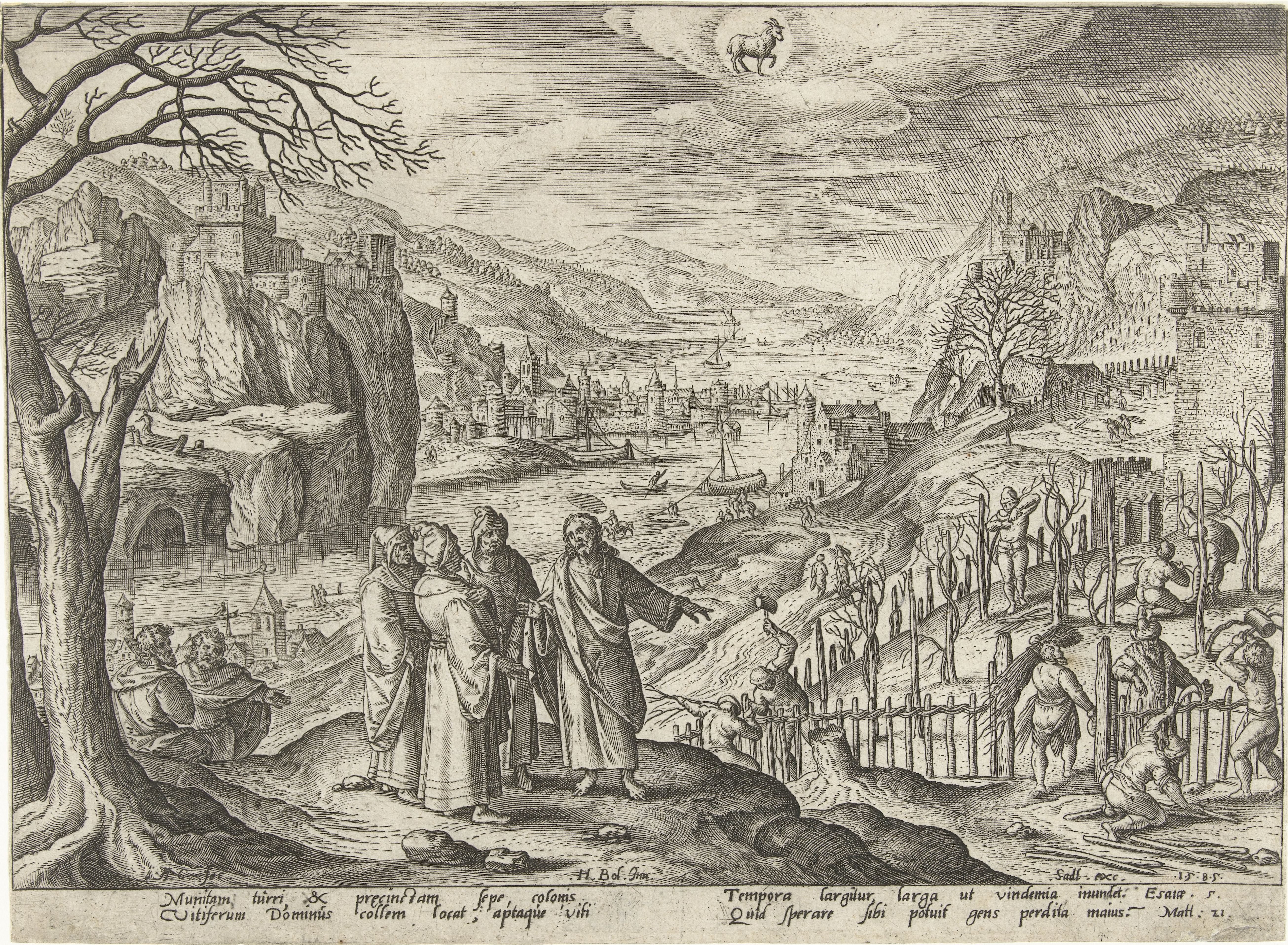 April: Christus en de gelijkenis van de arbeiders in de wijngaard