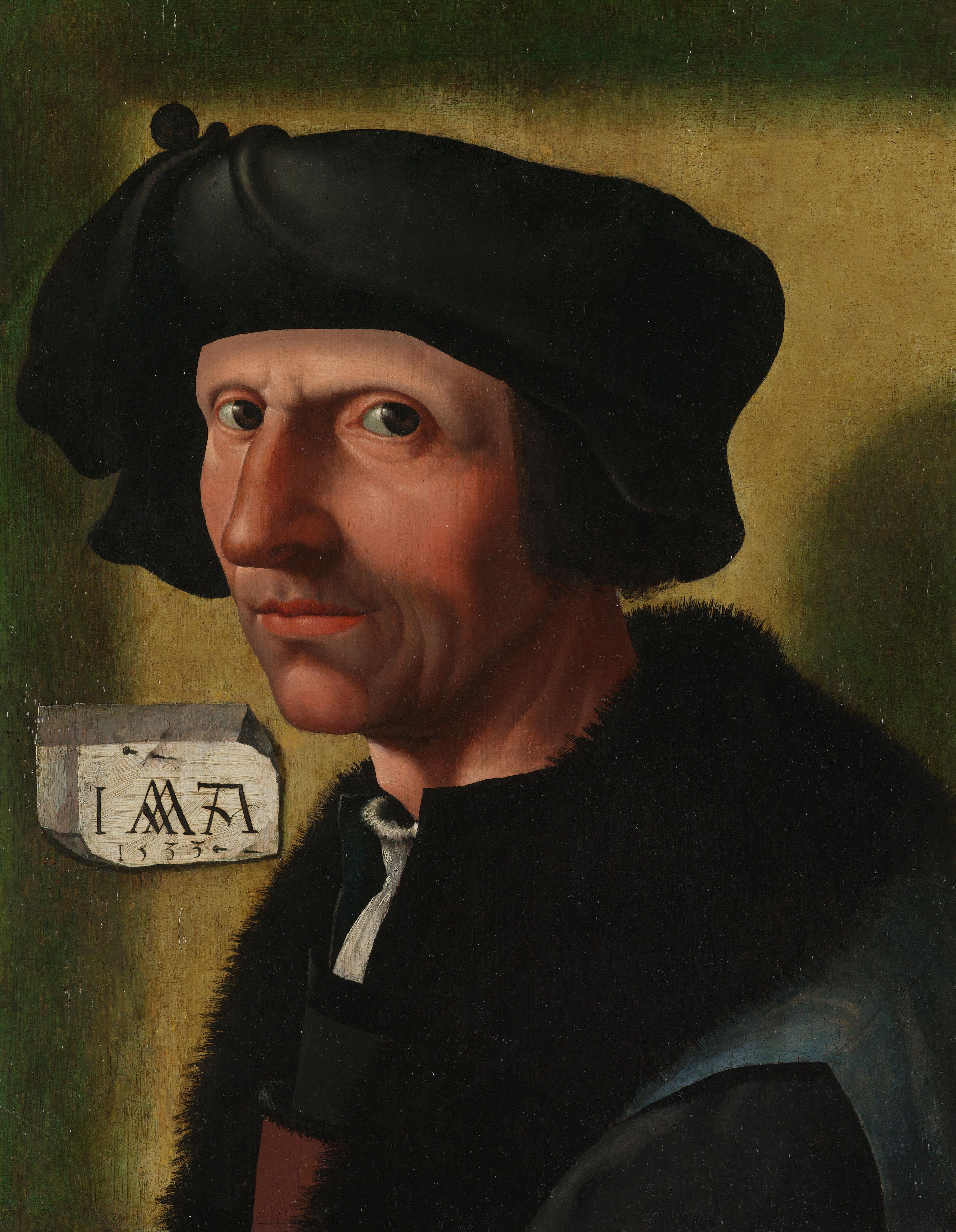 Portrait of Jacob Cornelisz van Oostsanen