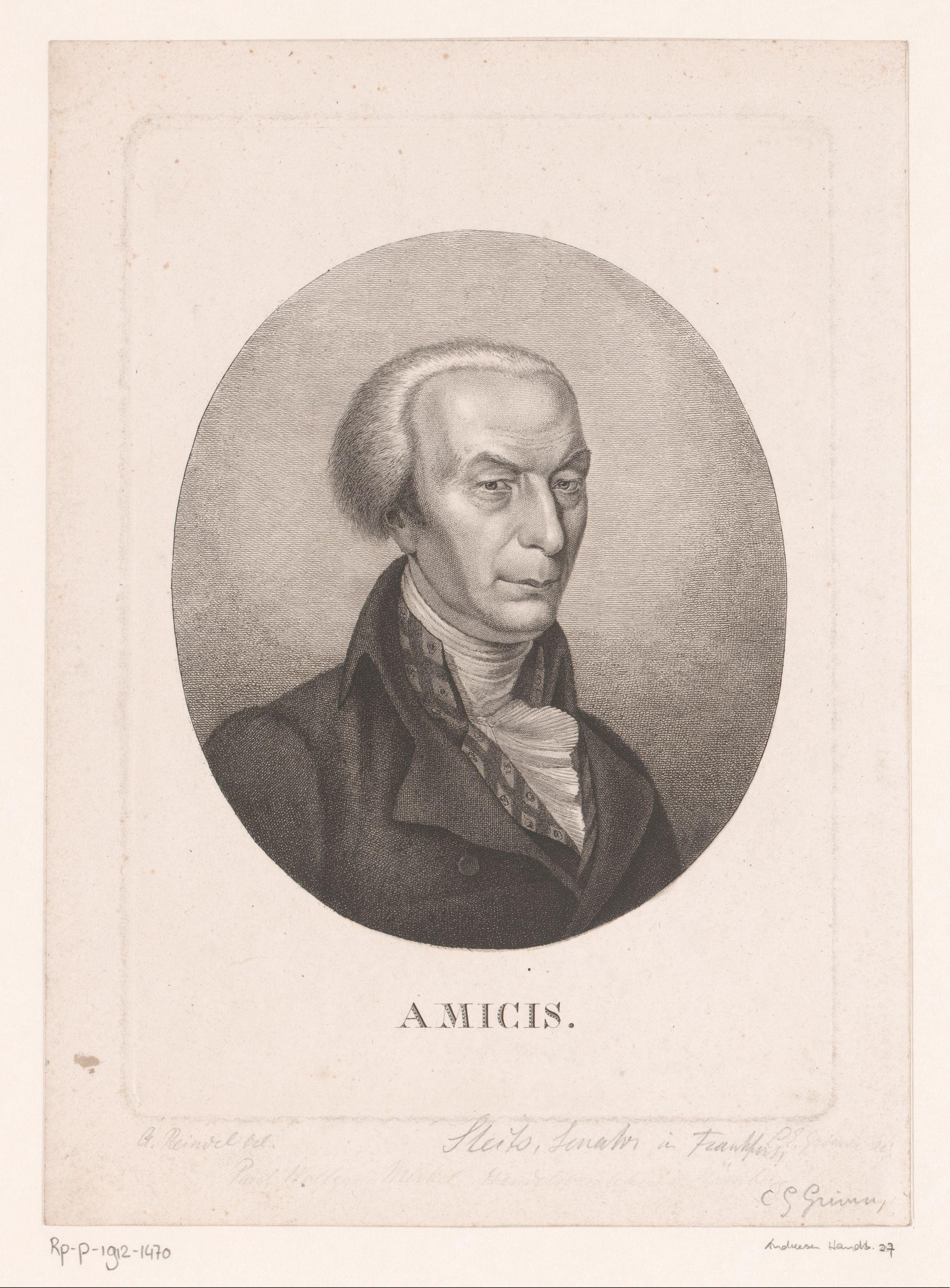 Portret van een onbekende man, mogelijk de heer Steits