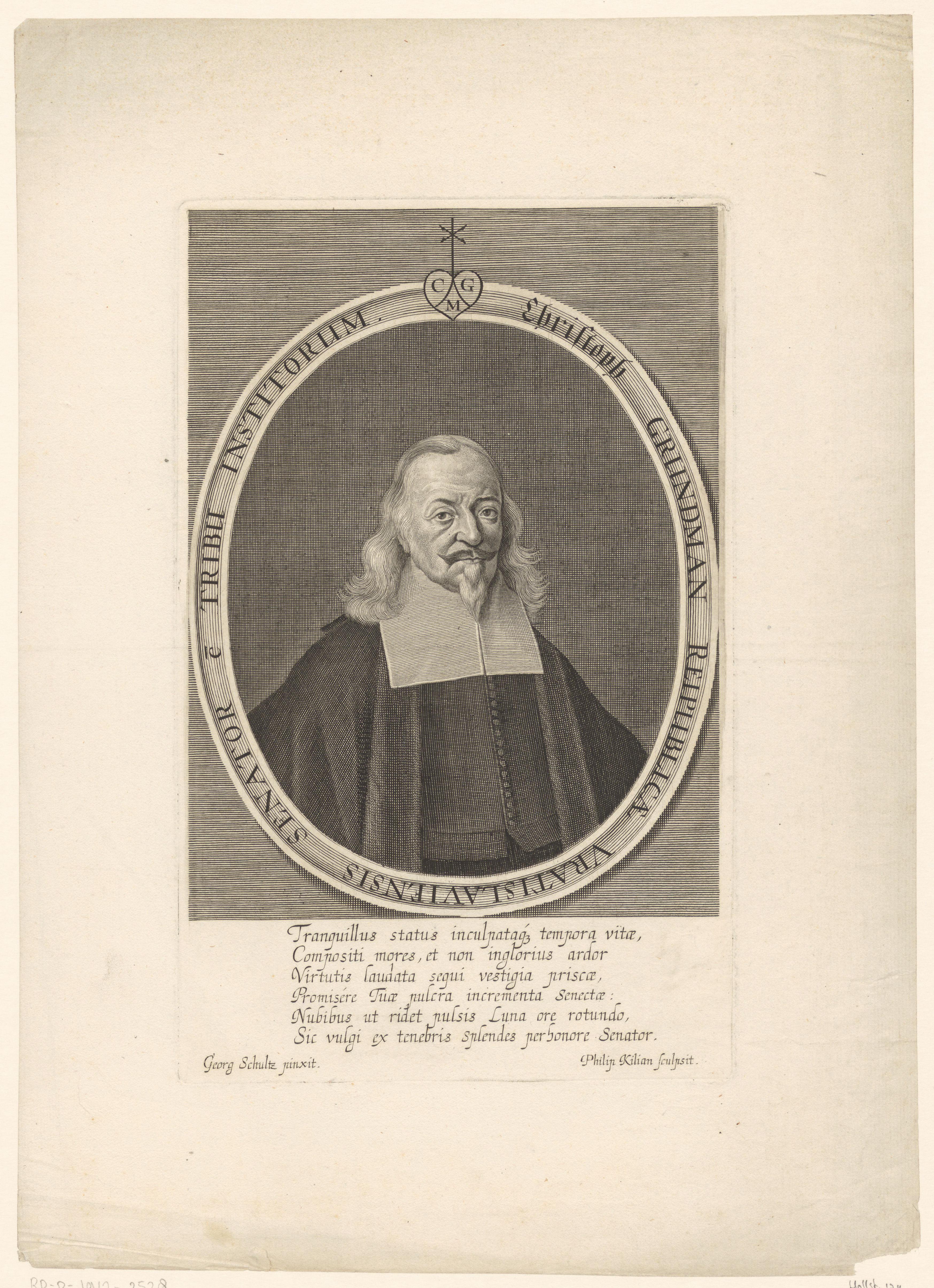 Portret van Christoph Grundmann