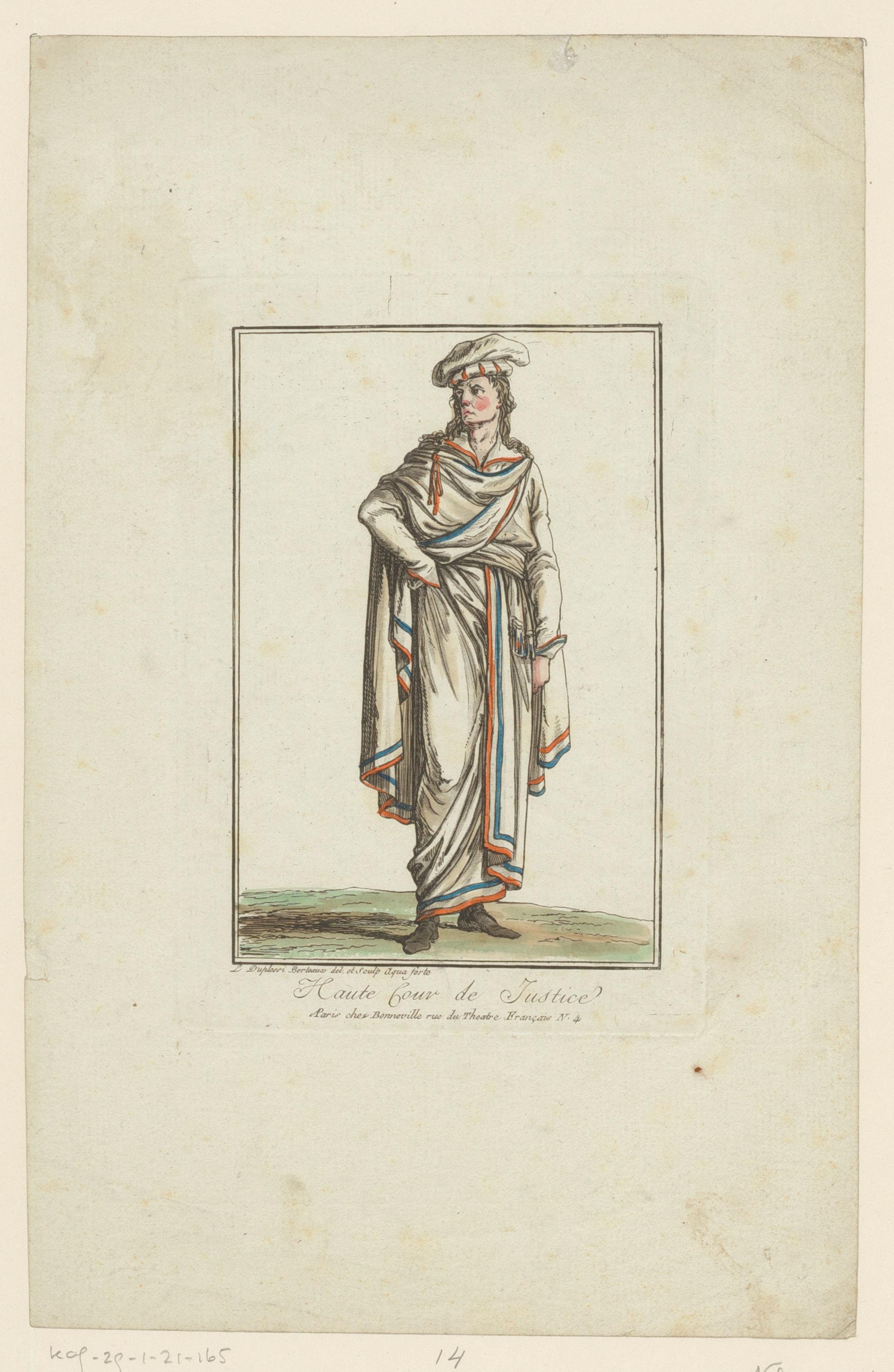 Kostuum van leden van het hoge rechtshof