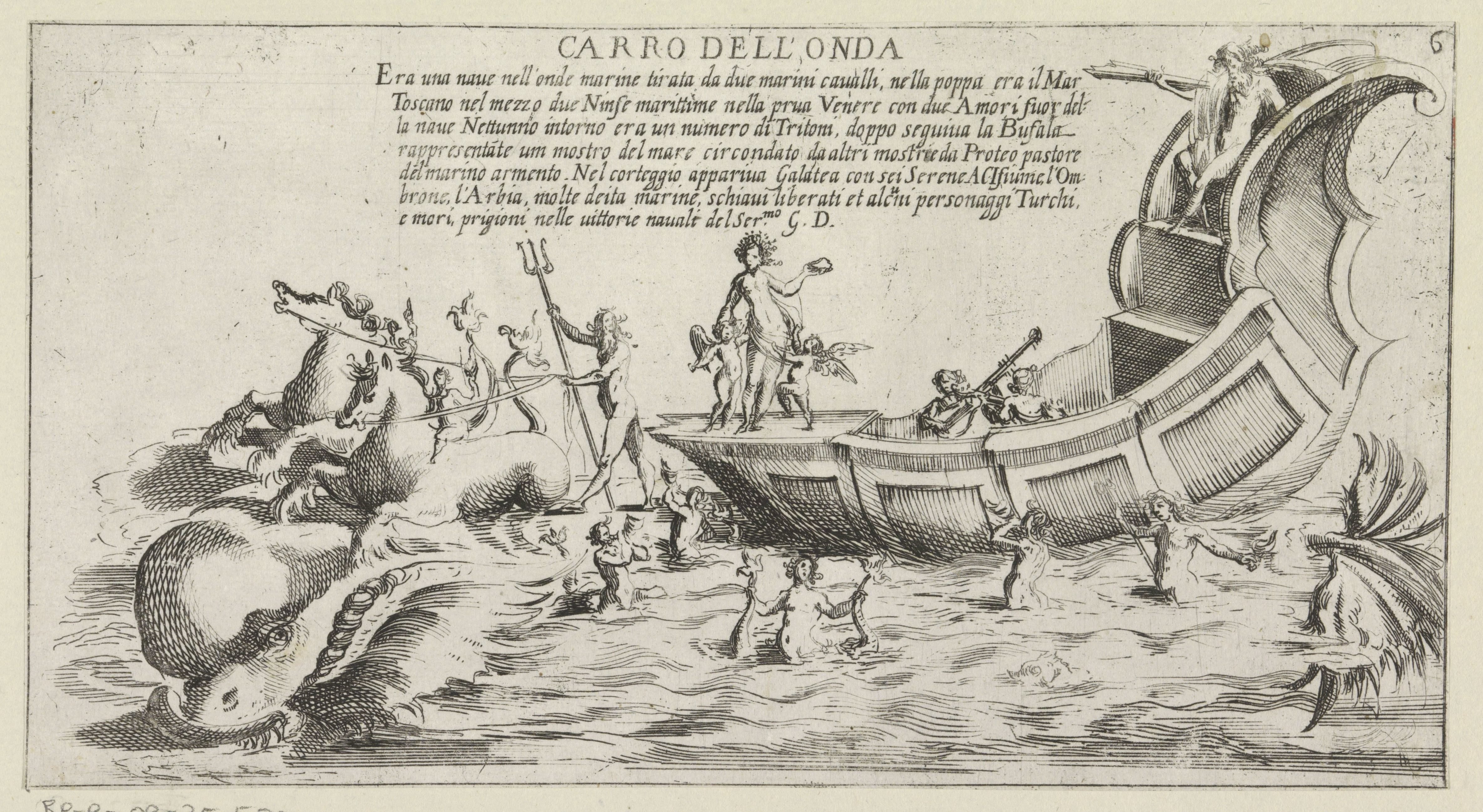 Triomfwagen van het Sienese district Onda