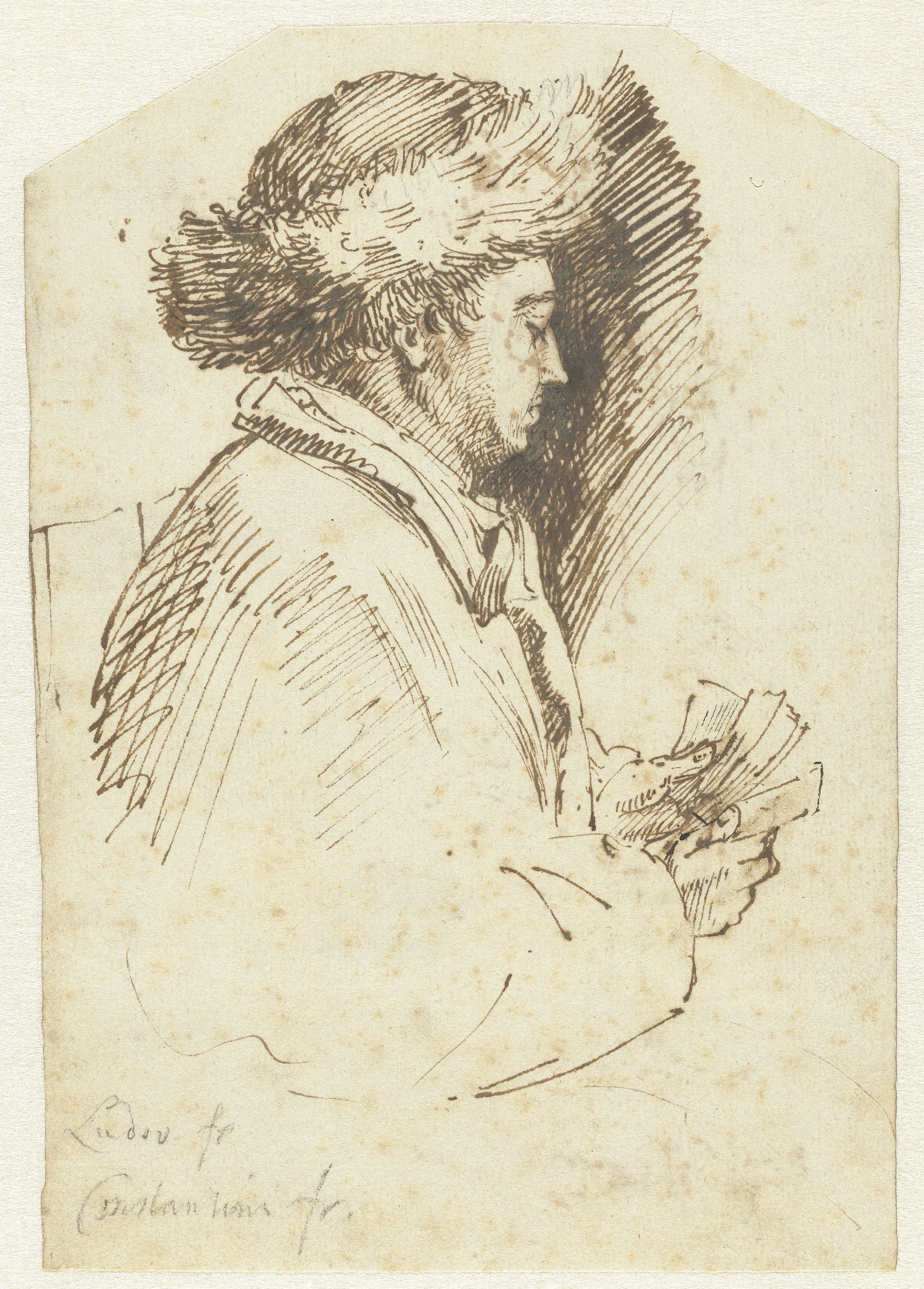 Portret van Lodewijk Huygens