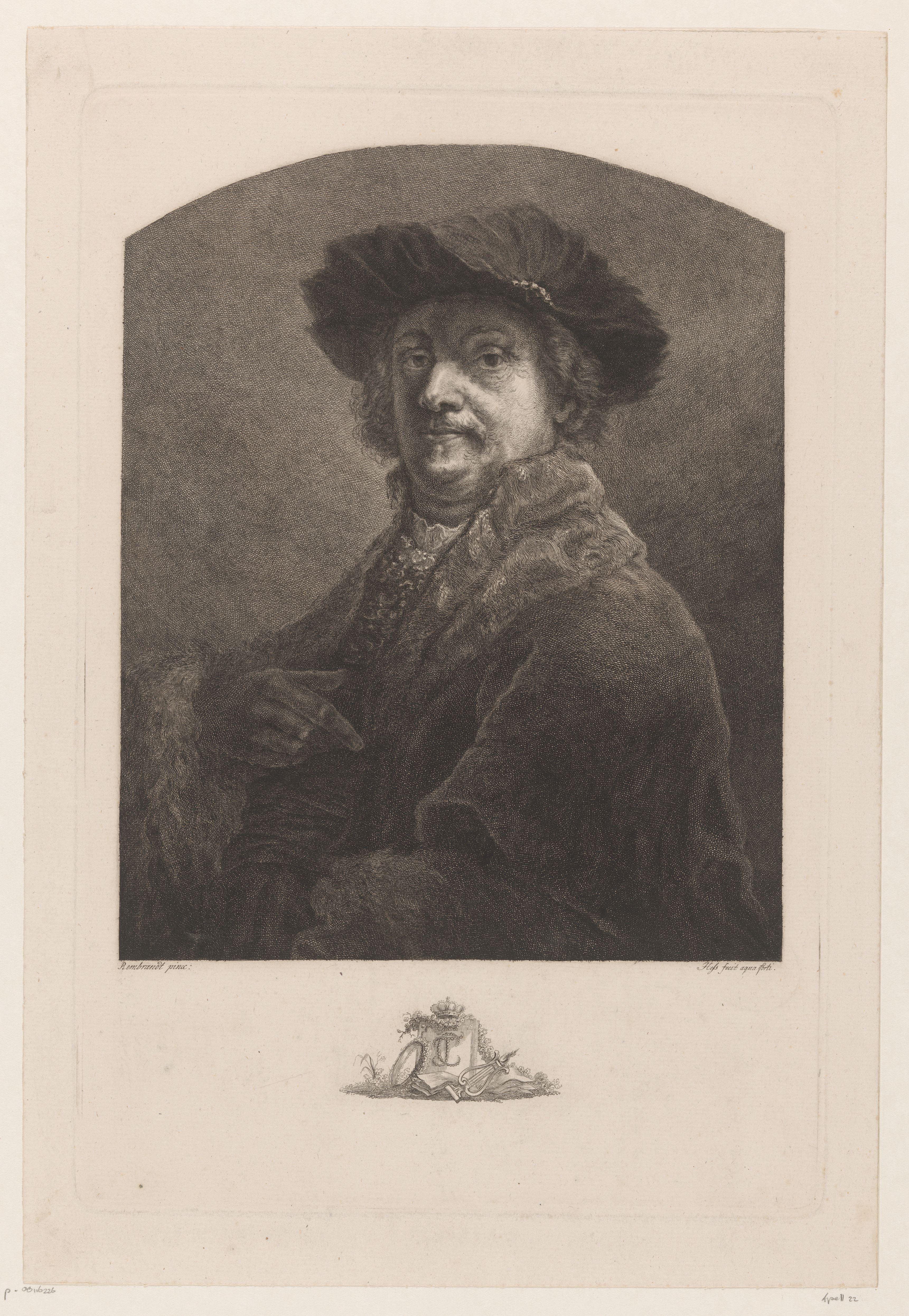 Portret van Rembrandt van Rijn