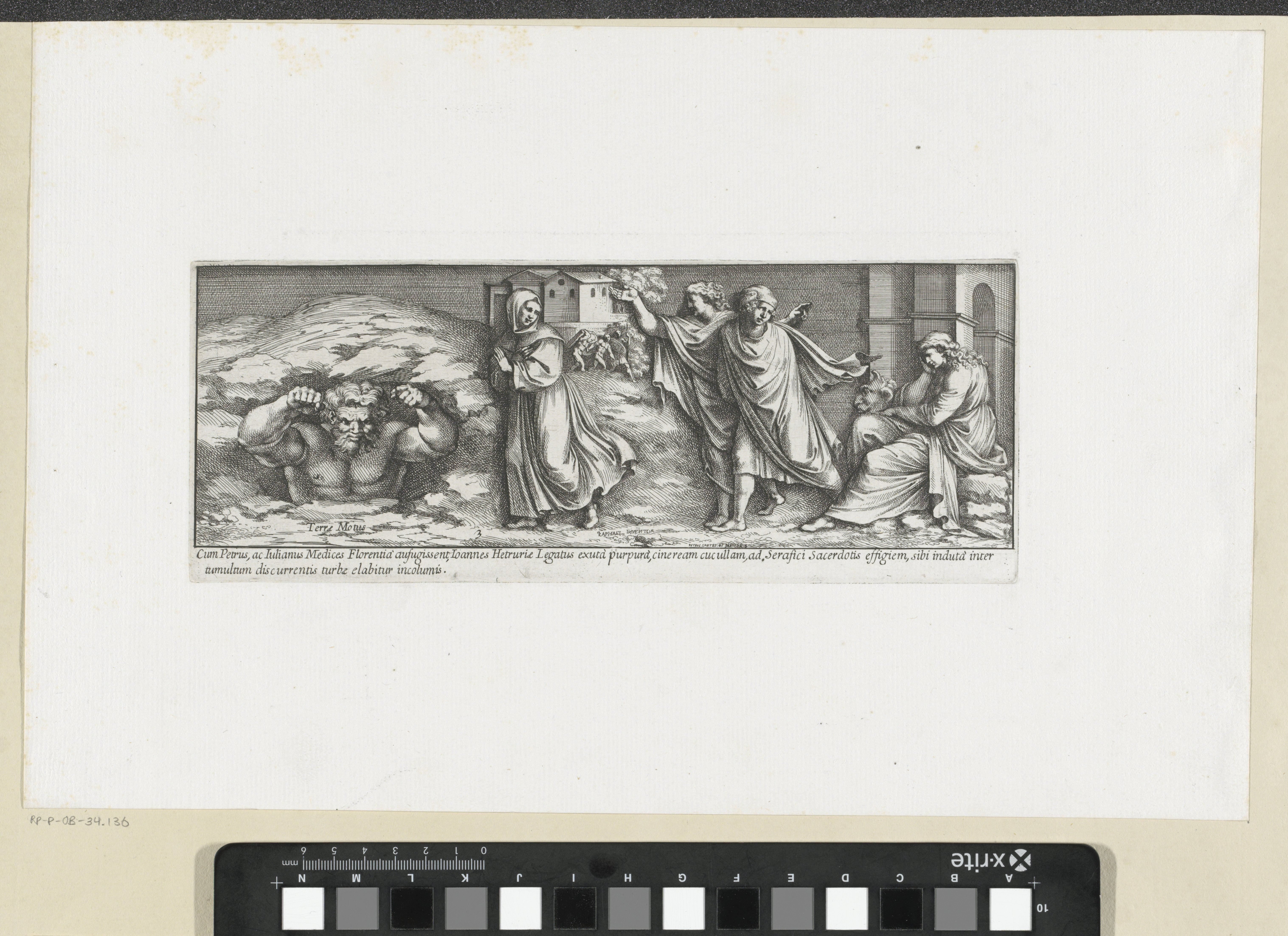 Giovanni de' Medici vlucht uit Florence