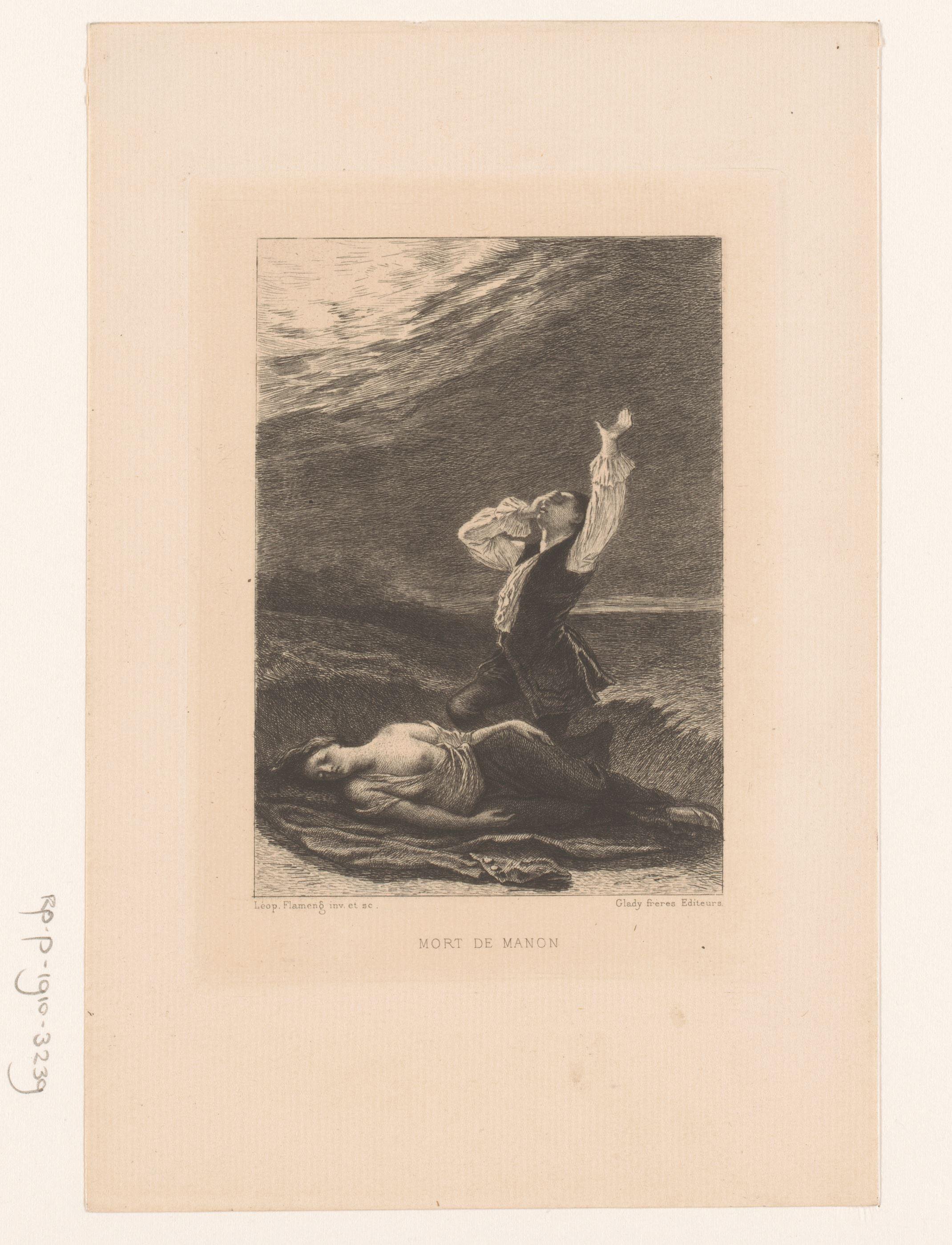 Dood van Manon Lescaut