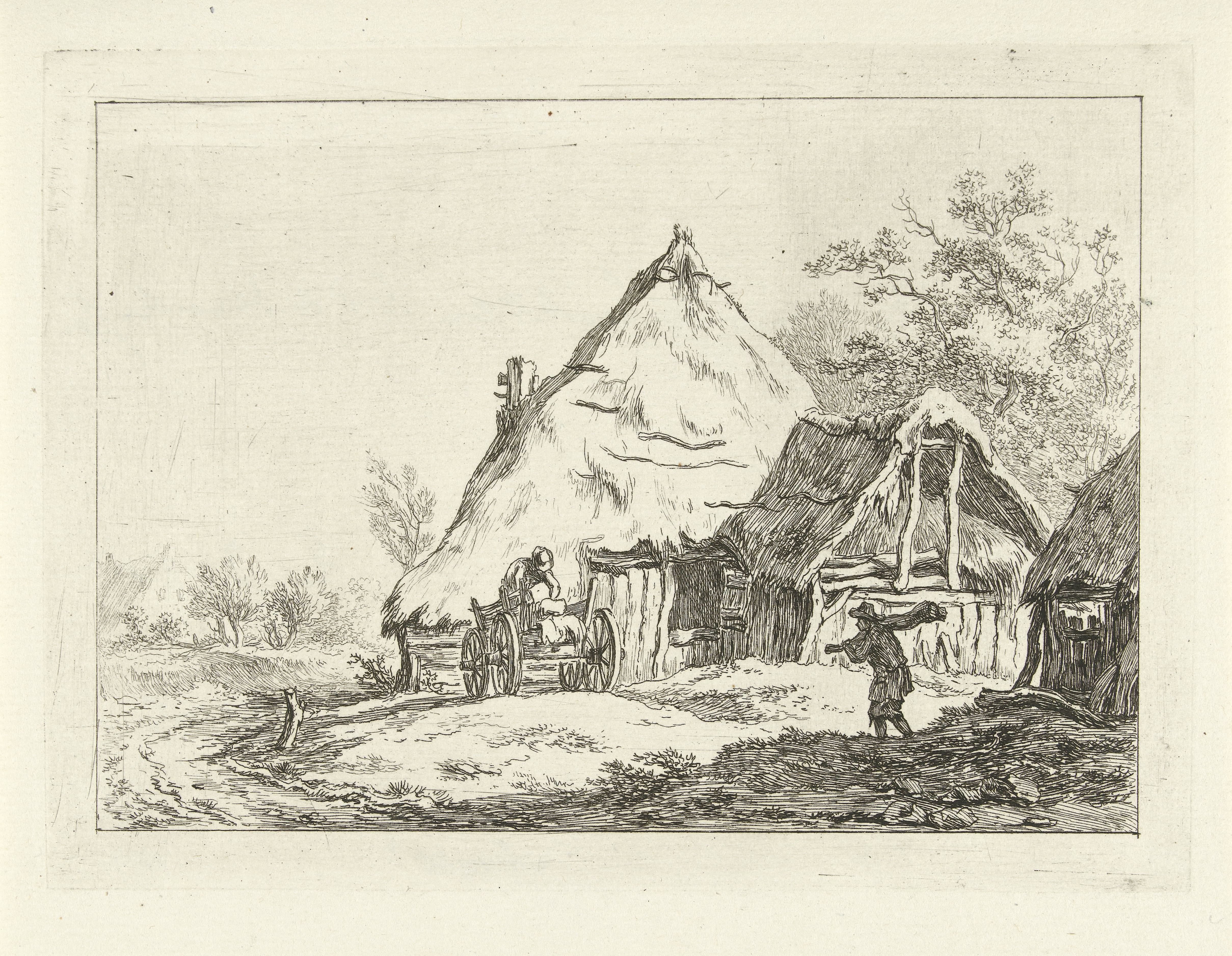 Kar voor een boerderij