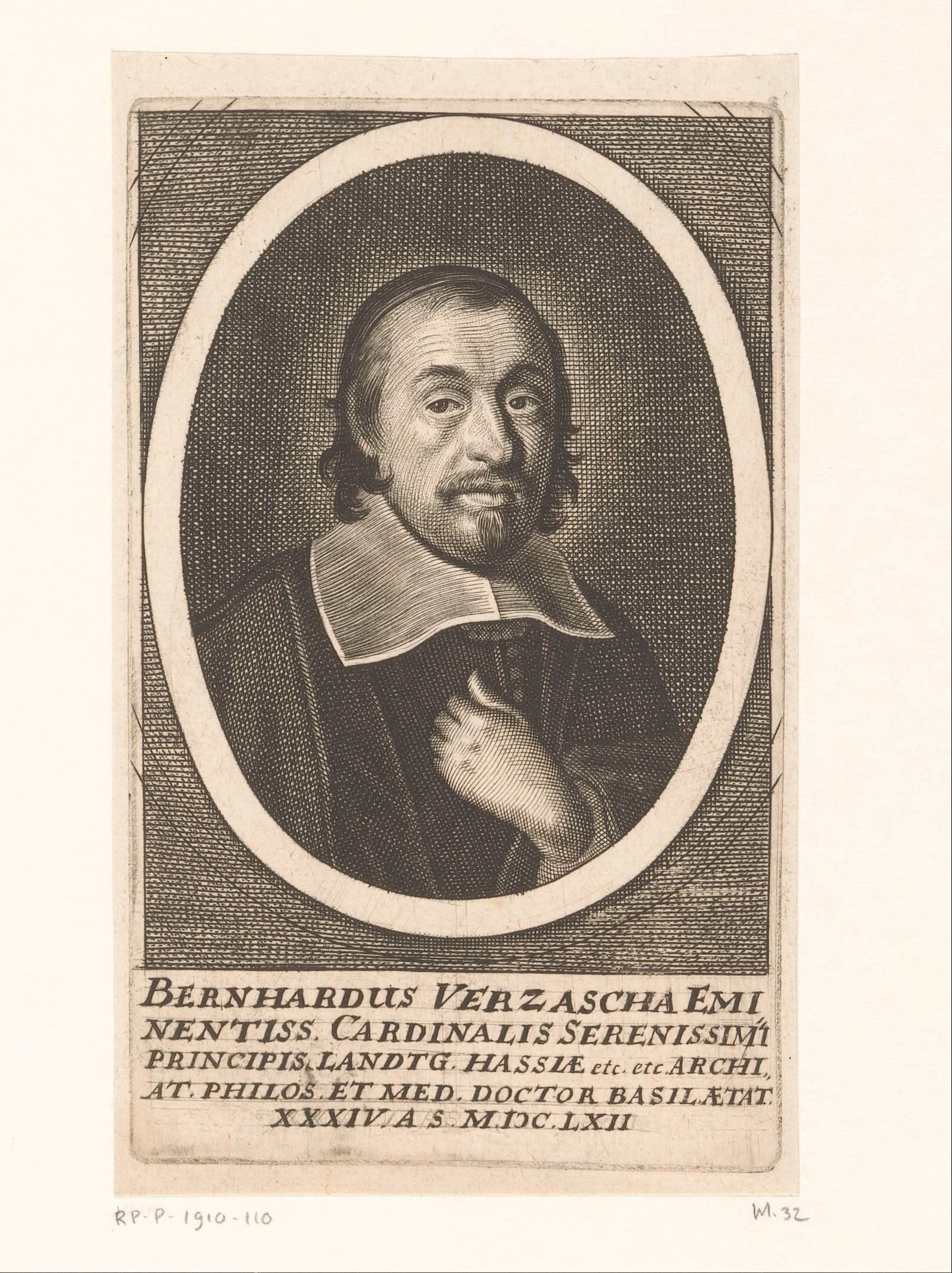 Portret van Bernard