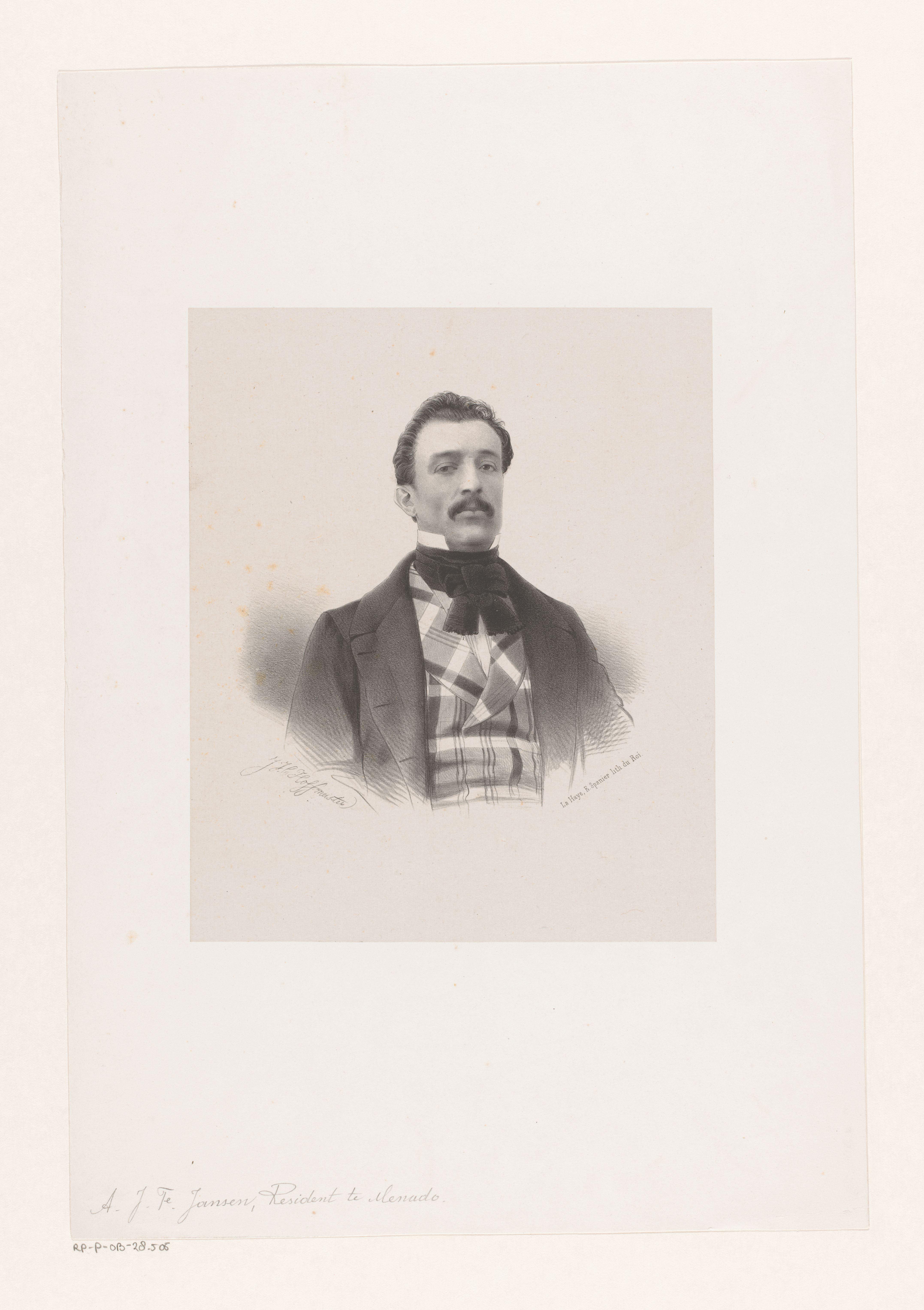 Portret A.J.F. Jansen