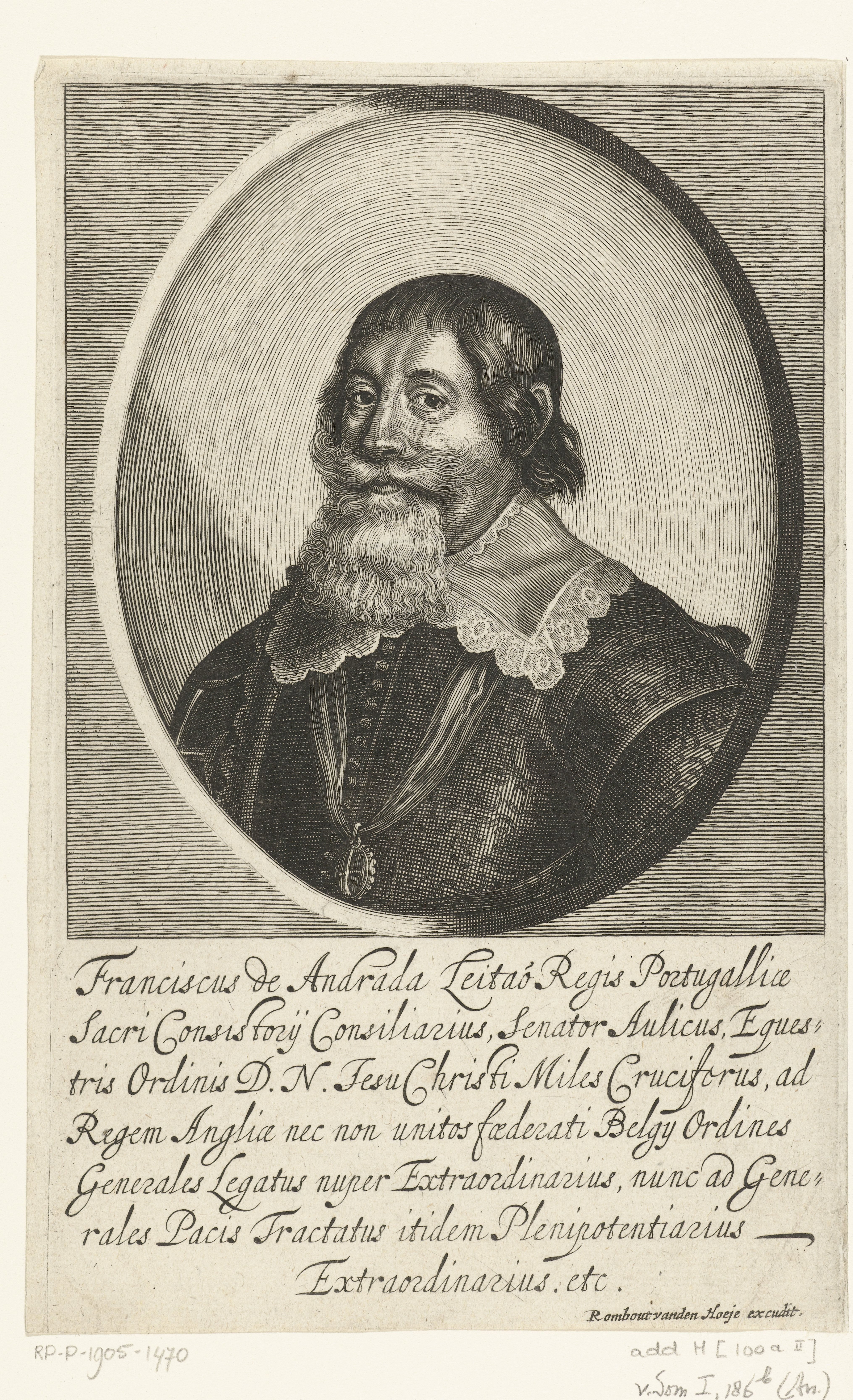 Portret van Franciscus d'Andrade