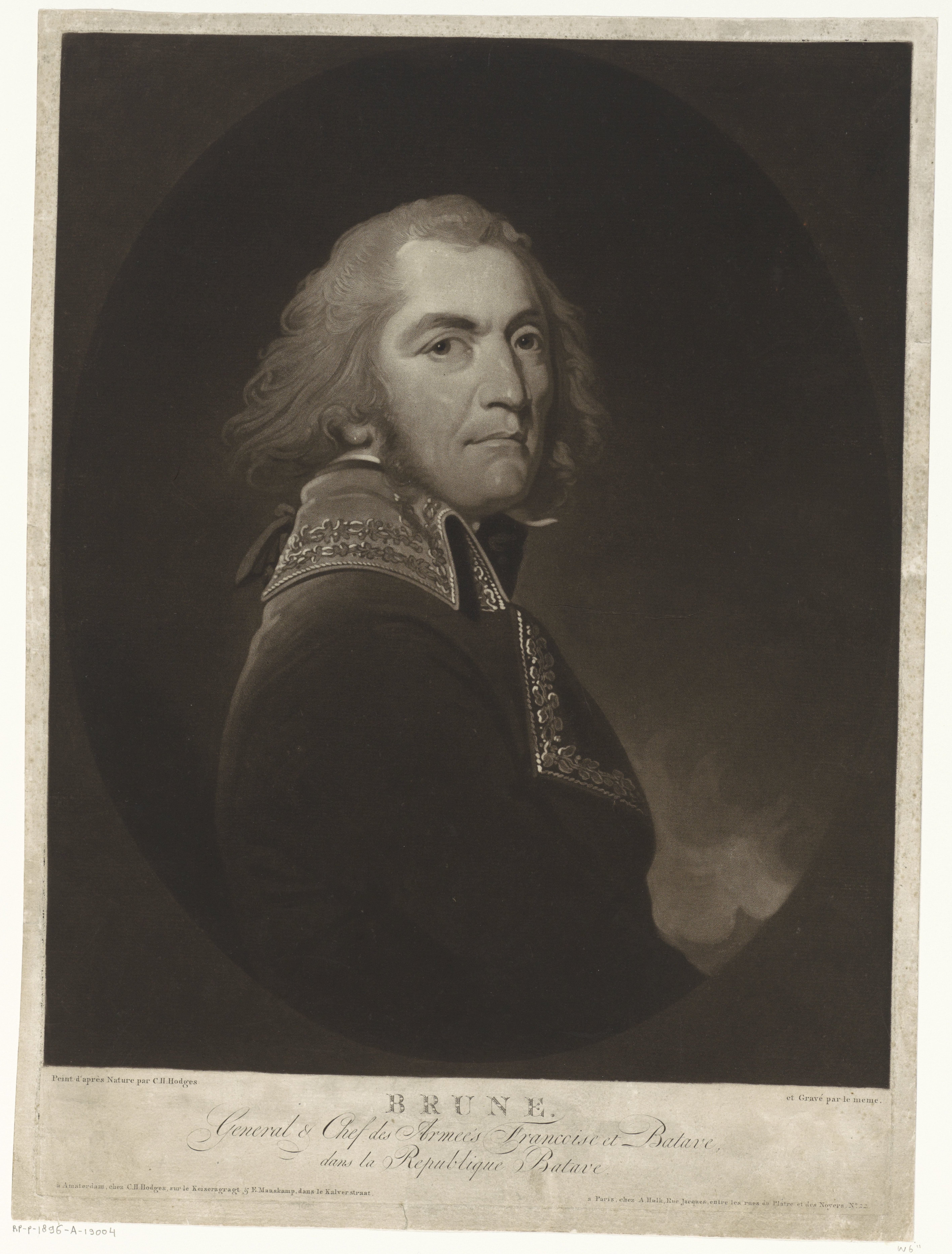 Portret van Guillaume-Marie-Anne Brune