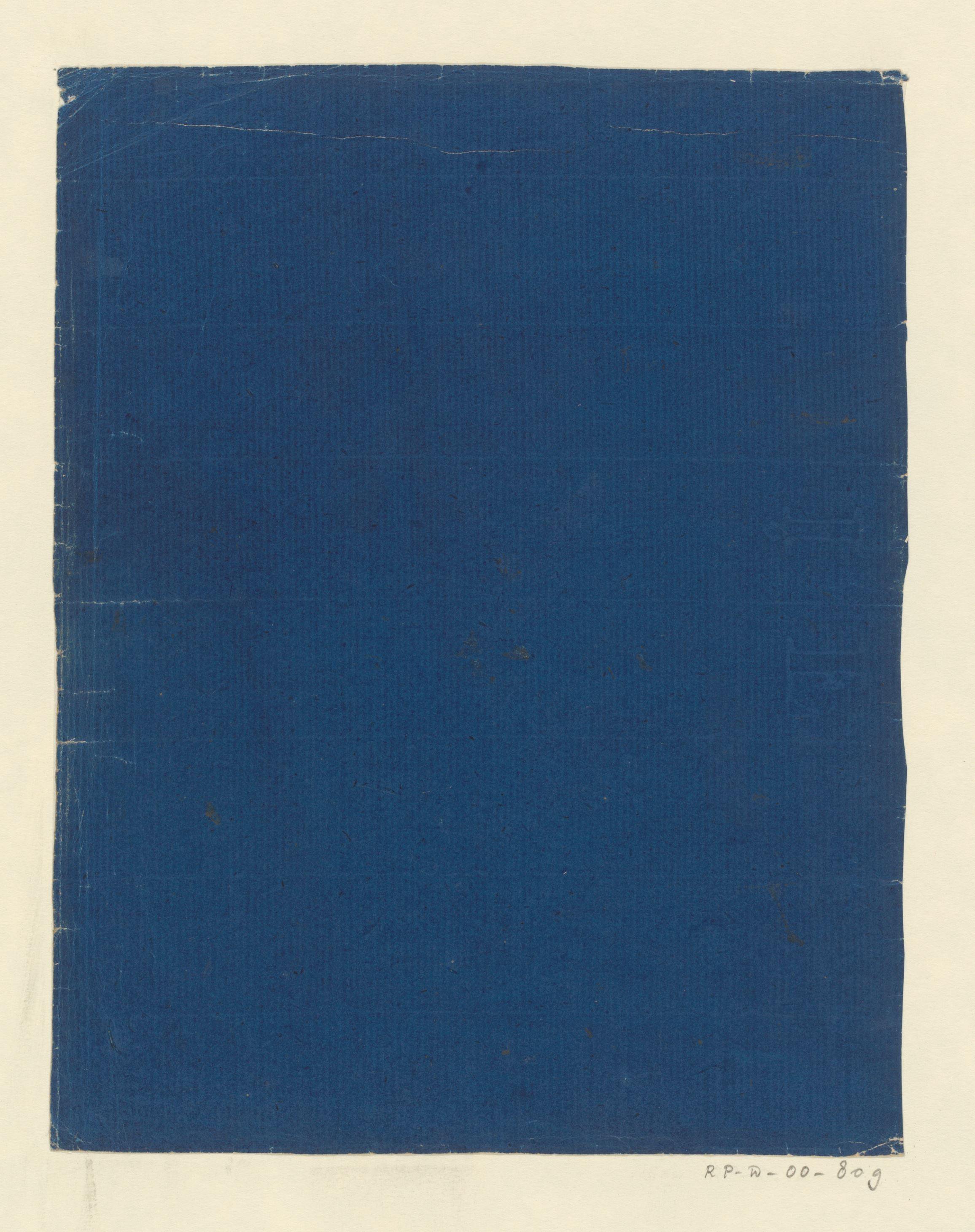 Effen blauw papier