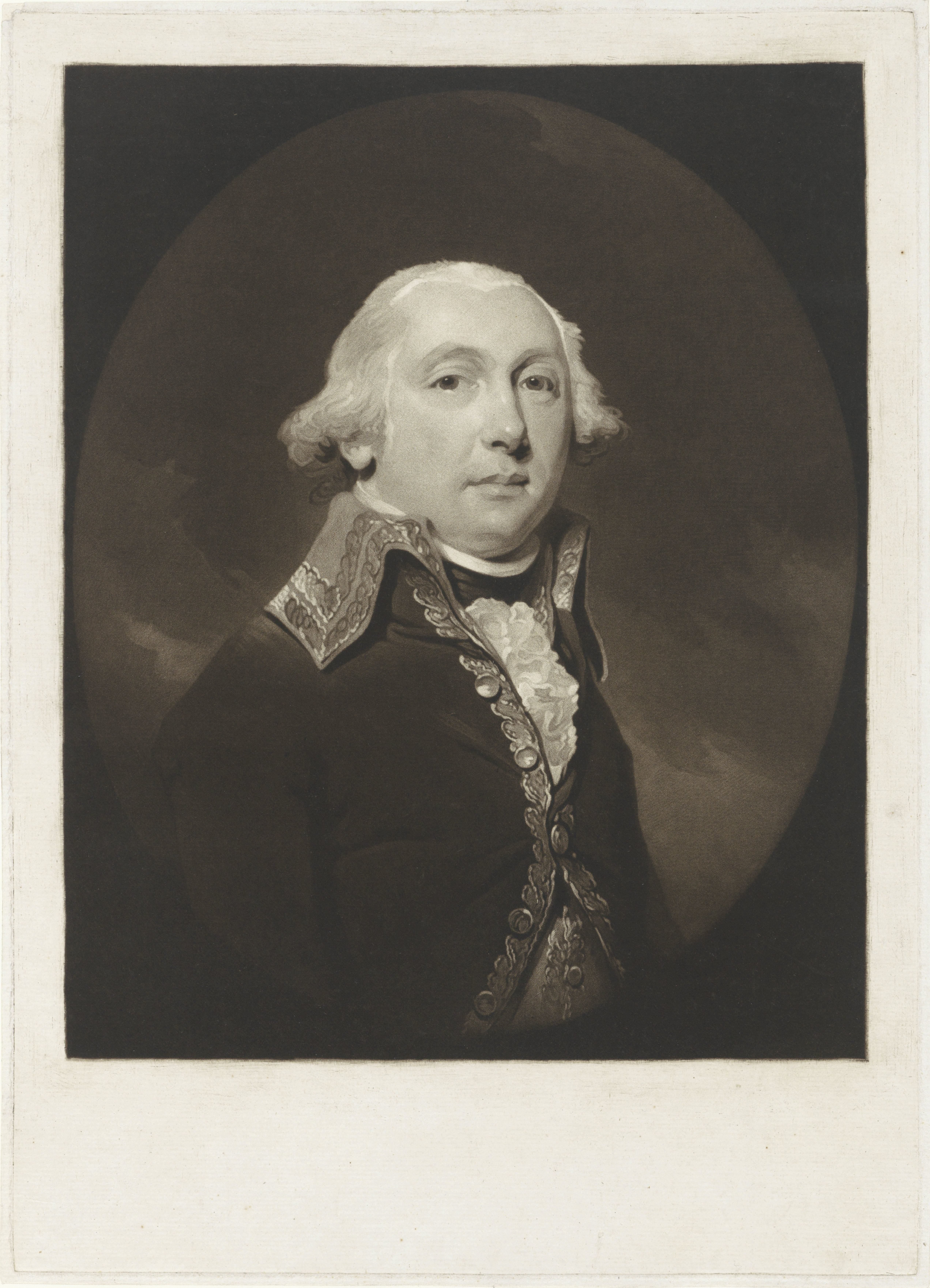 Portret van admiraal Jan Willem de Winter