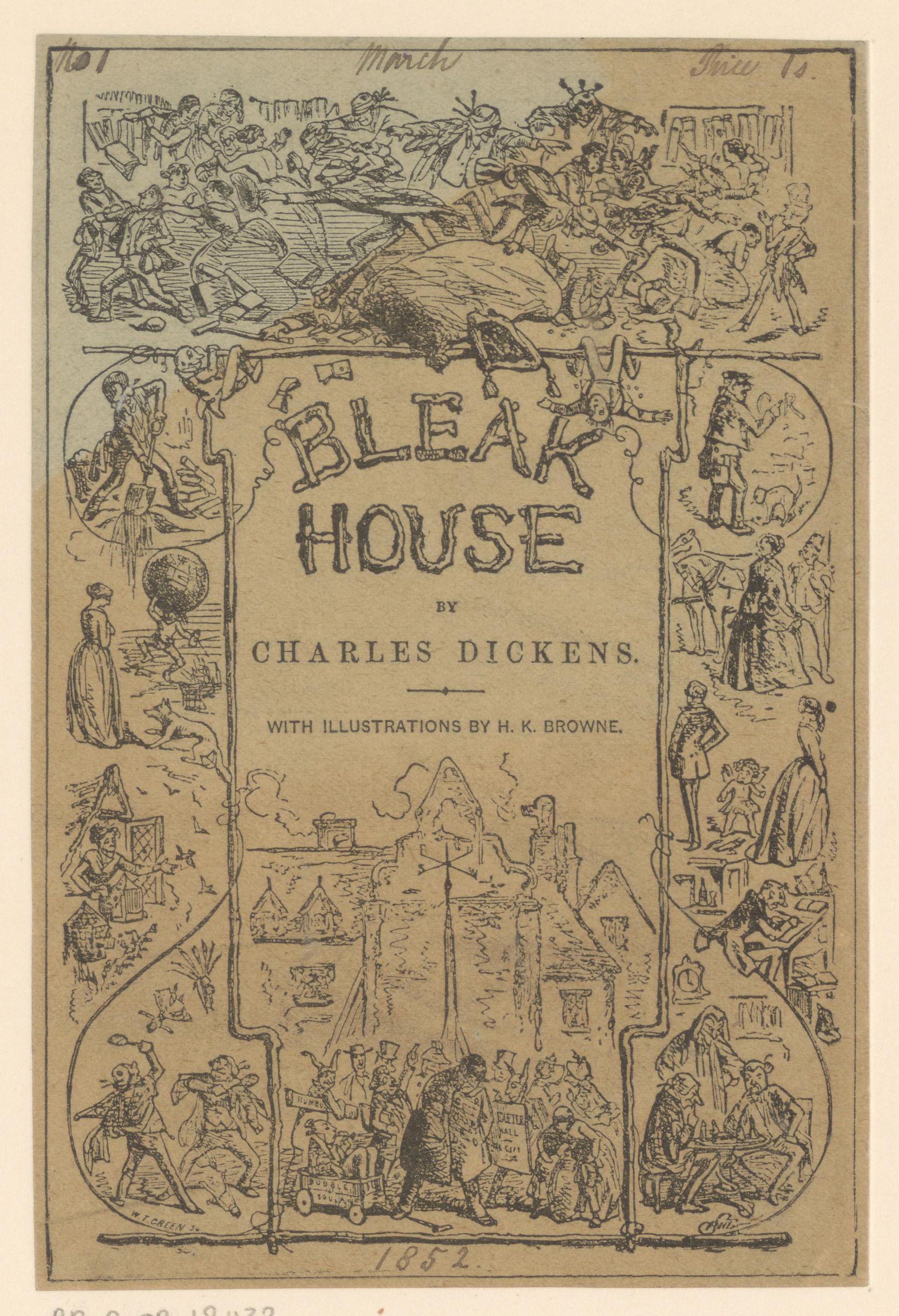 Verschillende scènes uit Bleak House