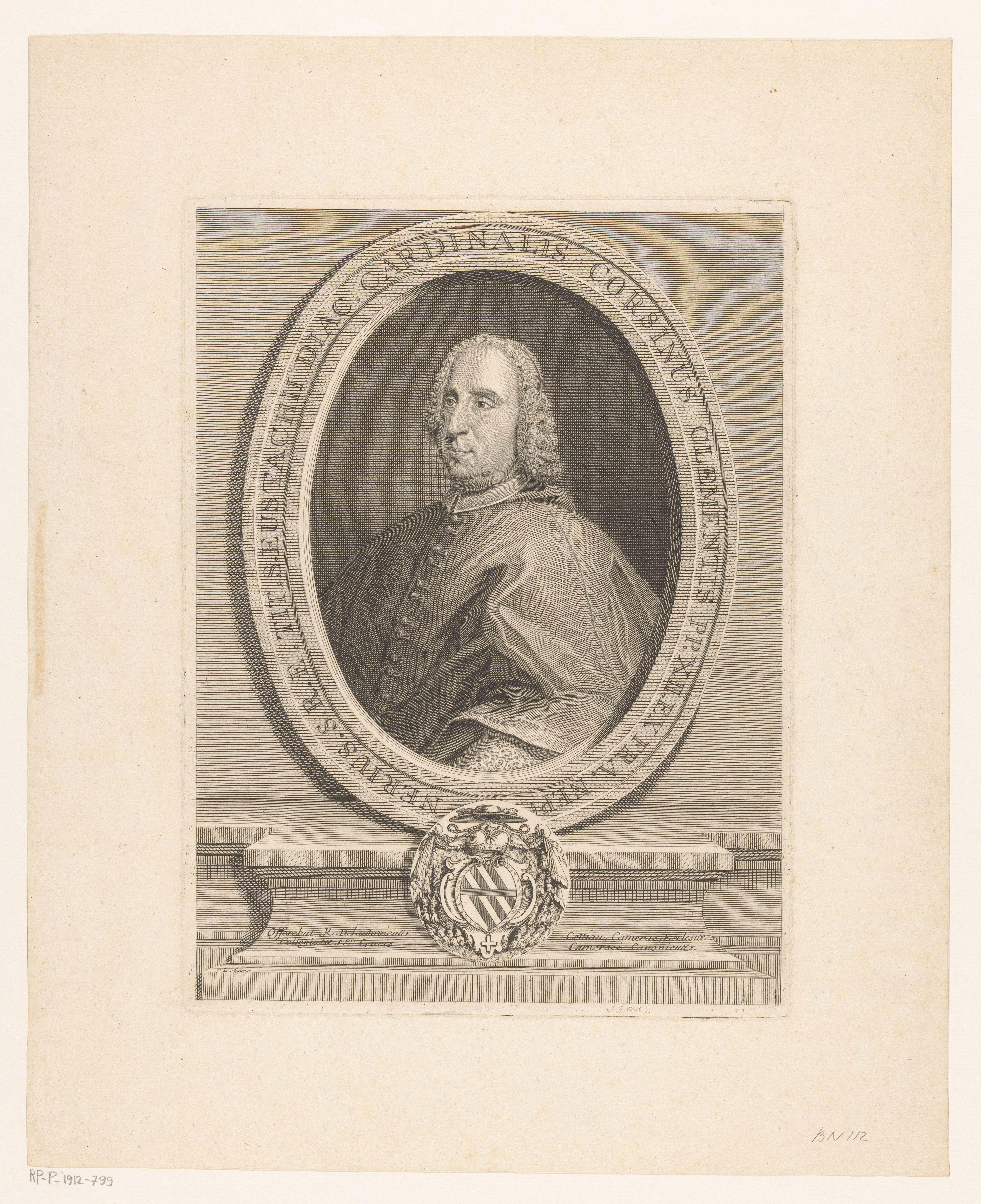 Portret van kardinaal Lorenzo Corsini, de latere paus Clemens XII
