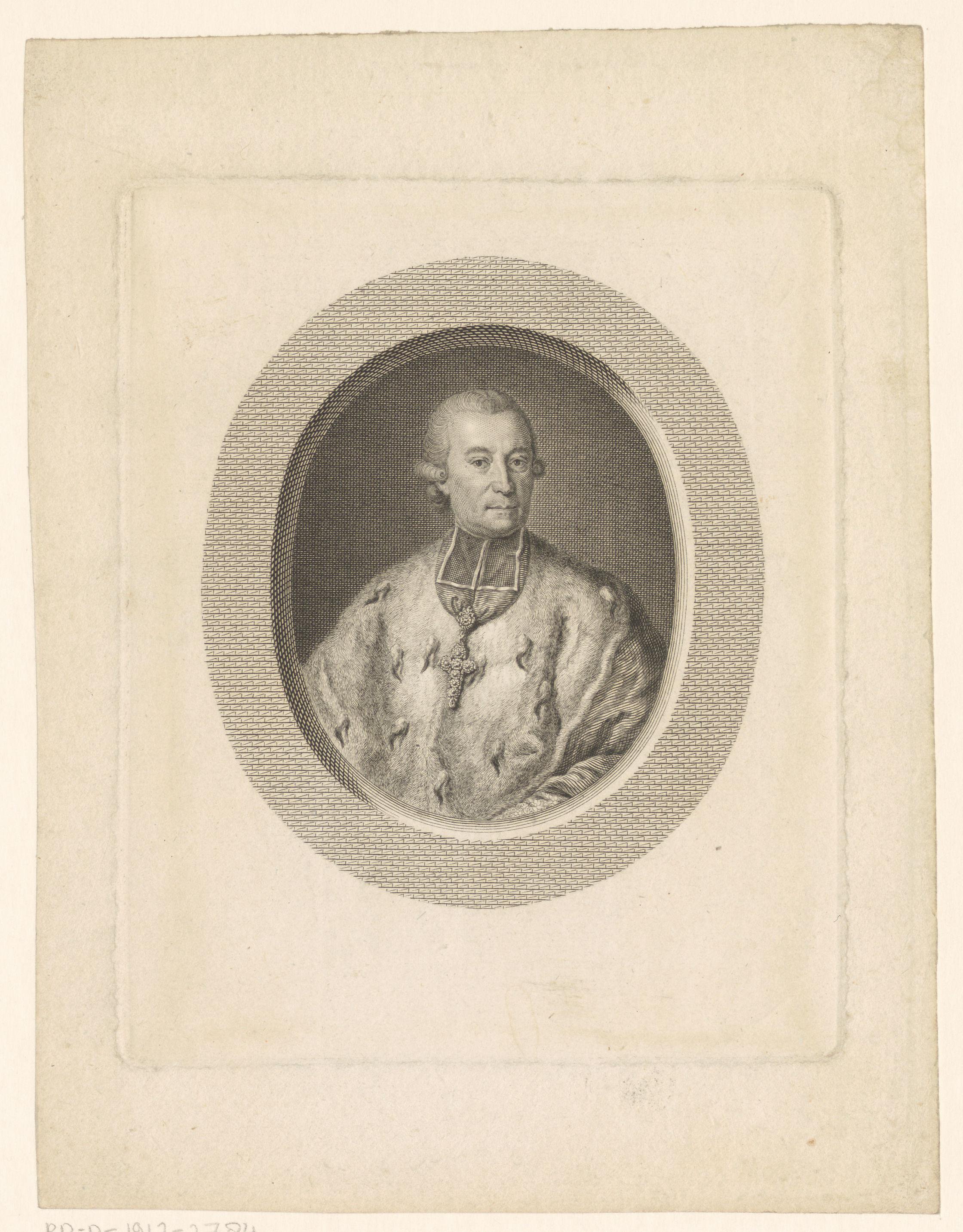 Portret van Maximilian Christoph, bisschop van Konstanz