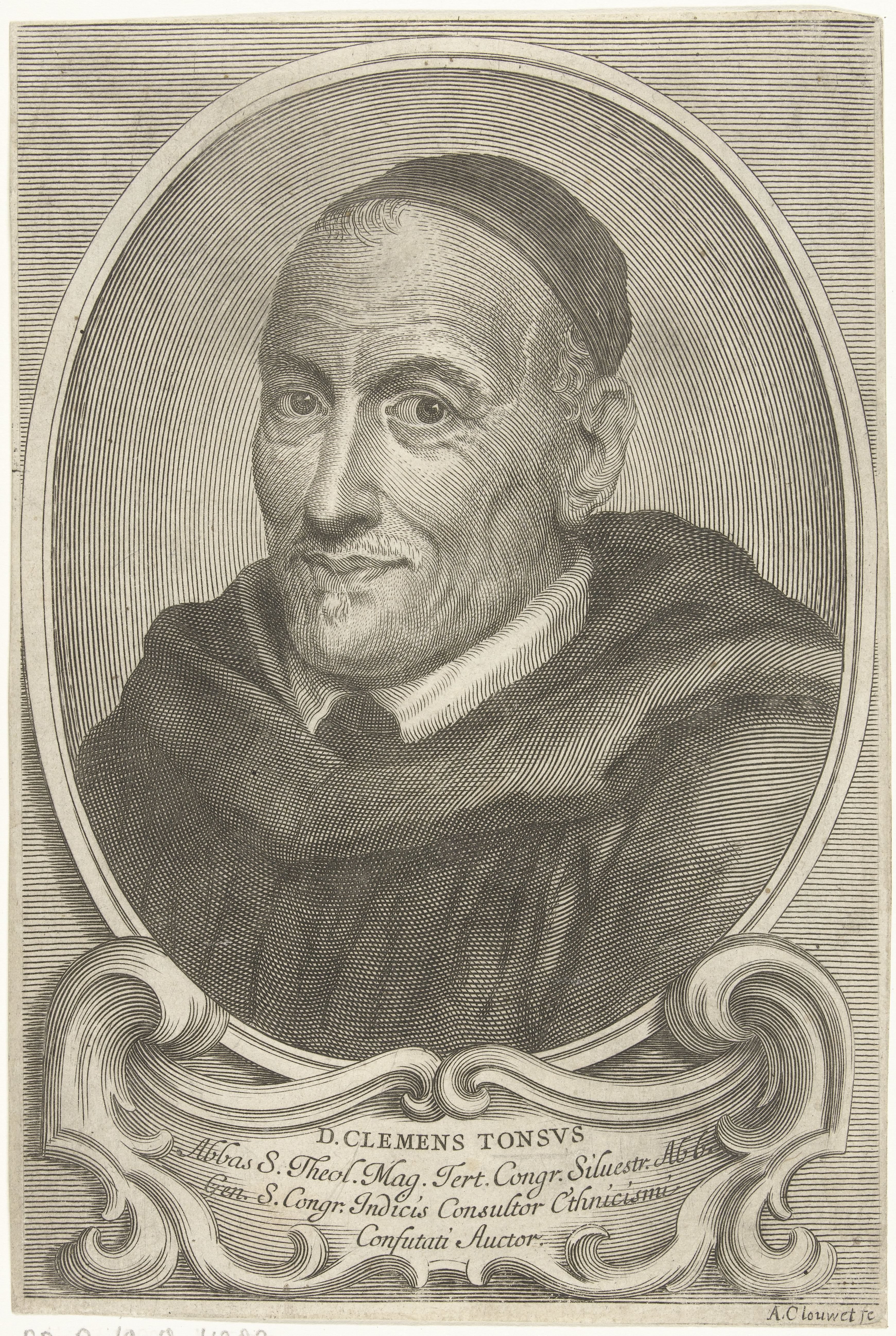 Portret van Clemente Tosi