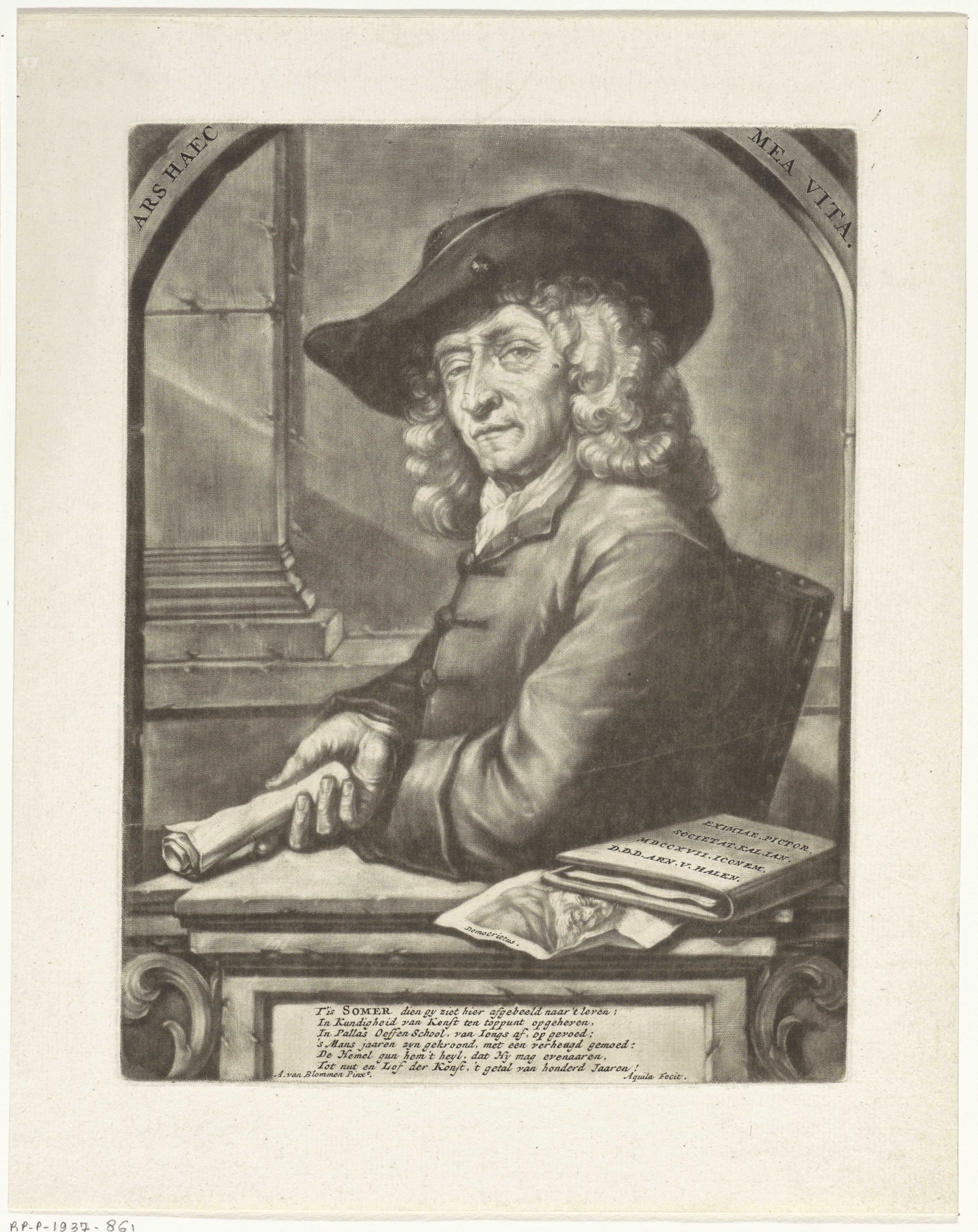 Portret van Jan Pietersz. Zomer