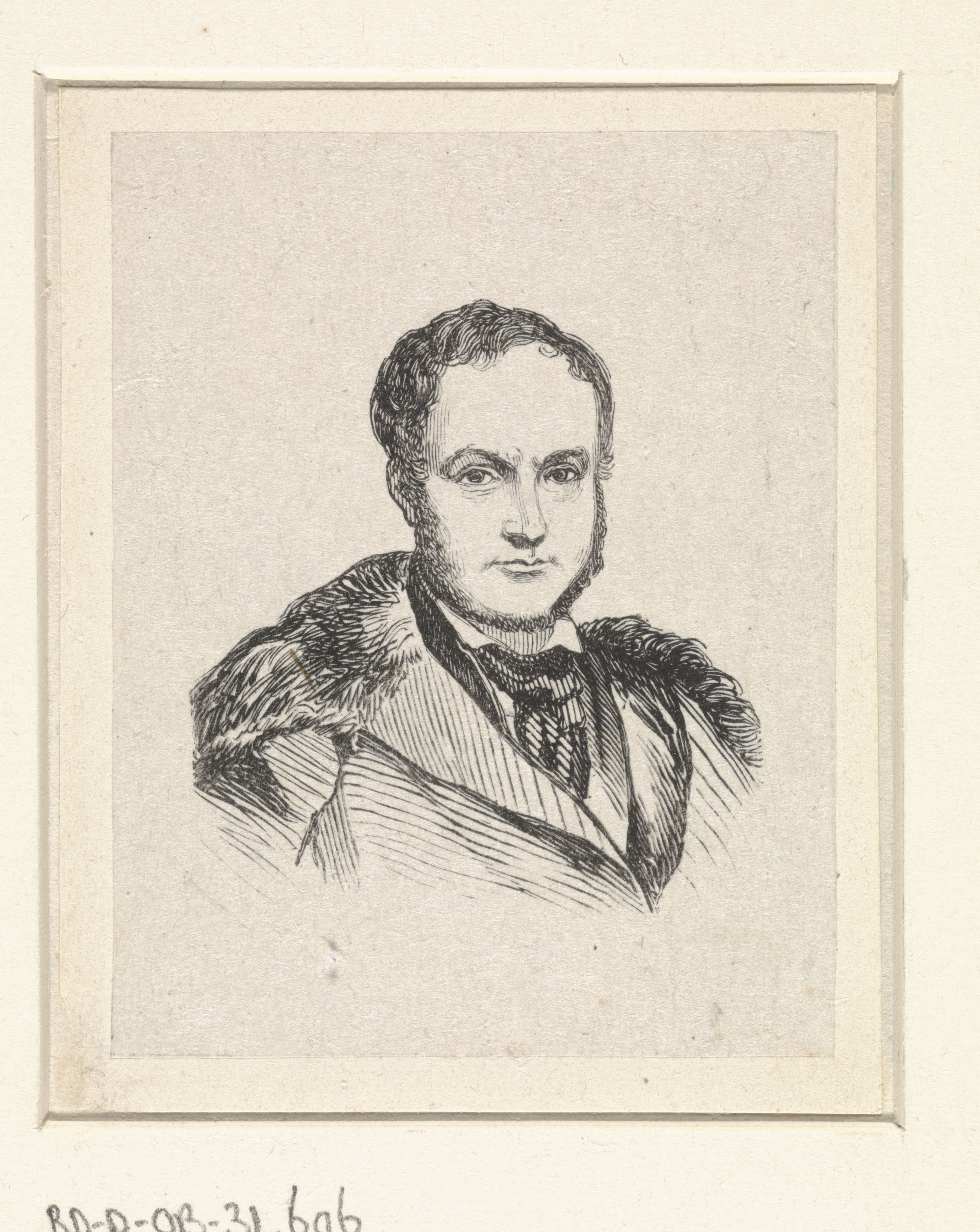 Portret van Henri Van der Haert