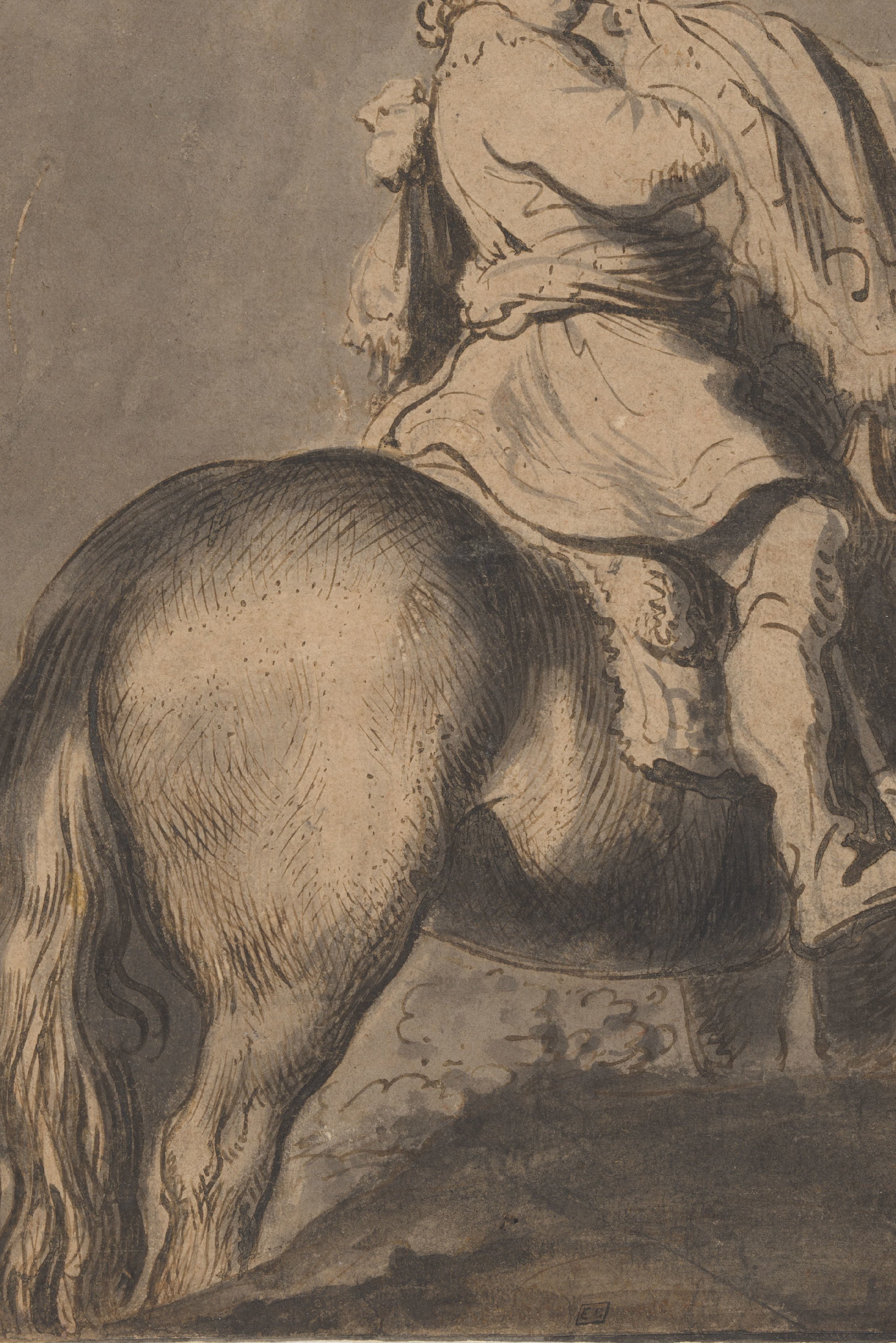 Trompetter te paard
