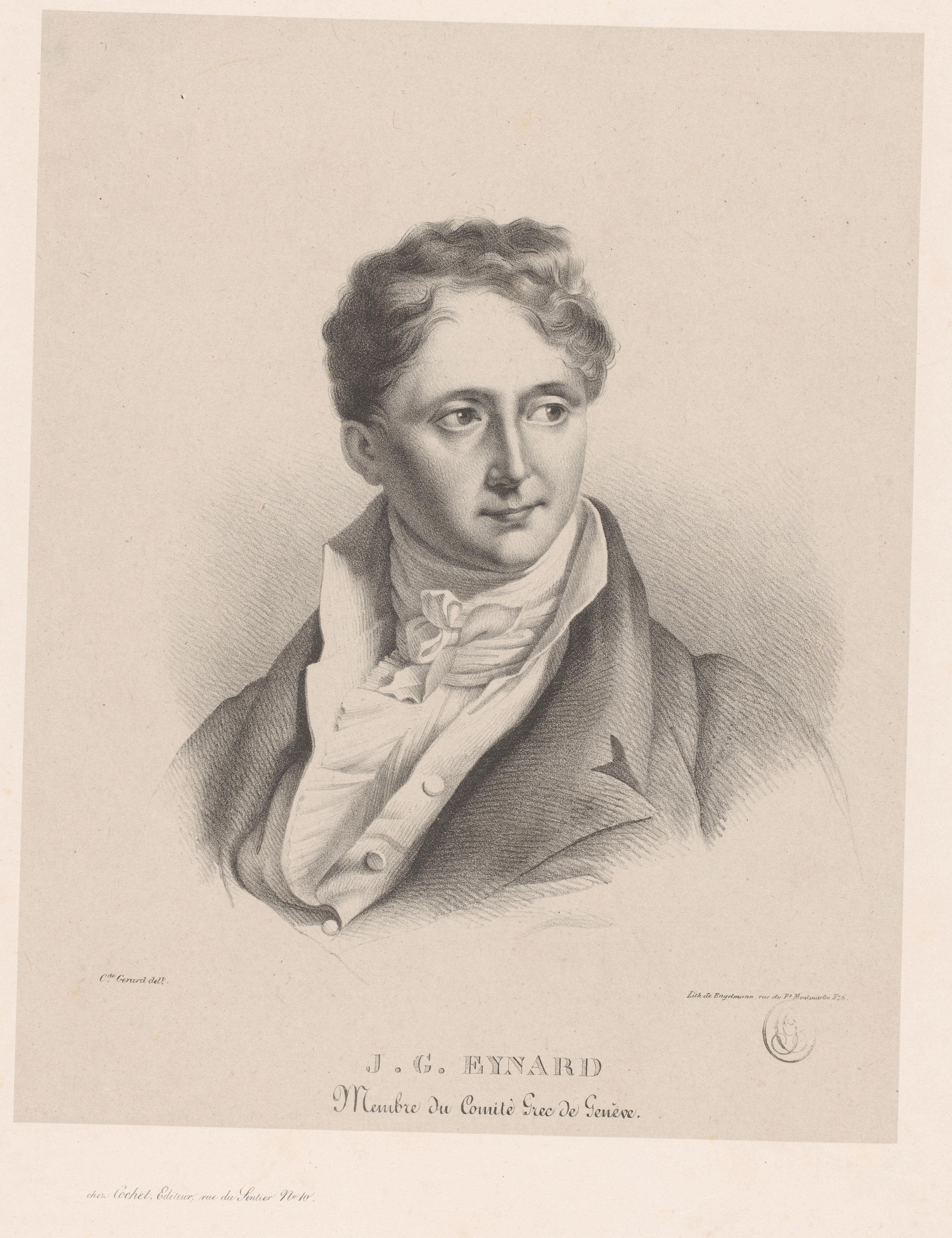 Portret van Jean-Gabriel Eynard