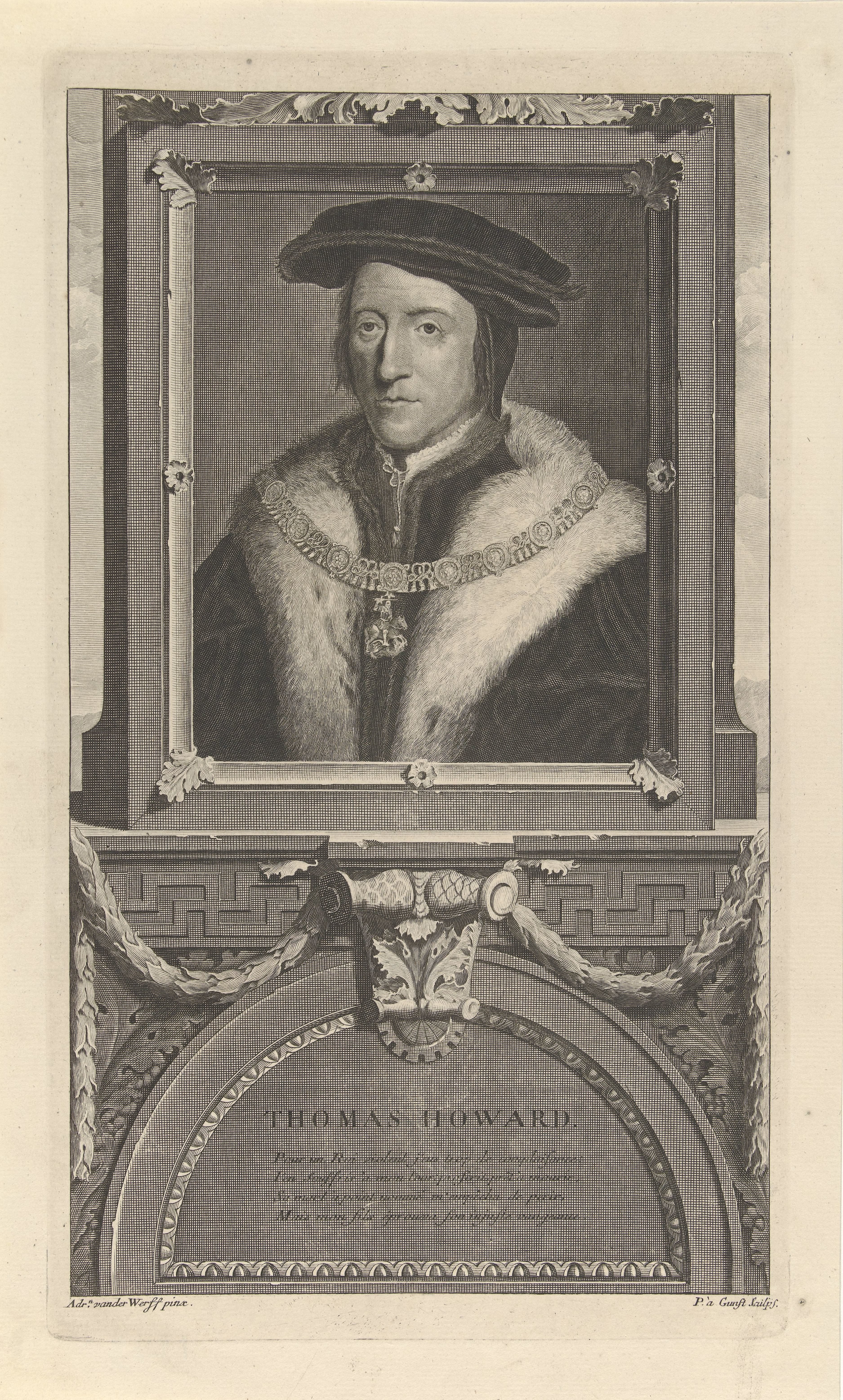 Portret van Thomas Howard, graaf van Norfolk