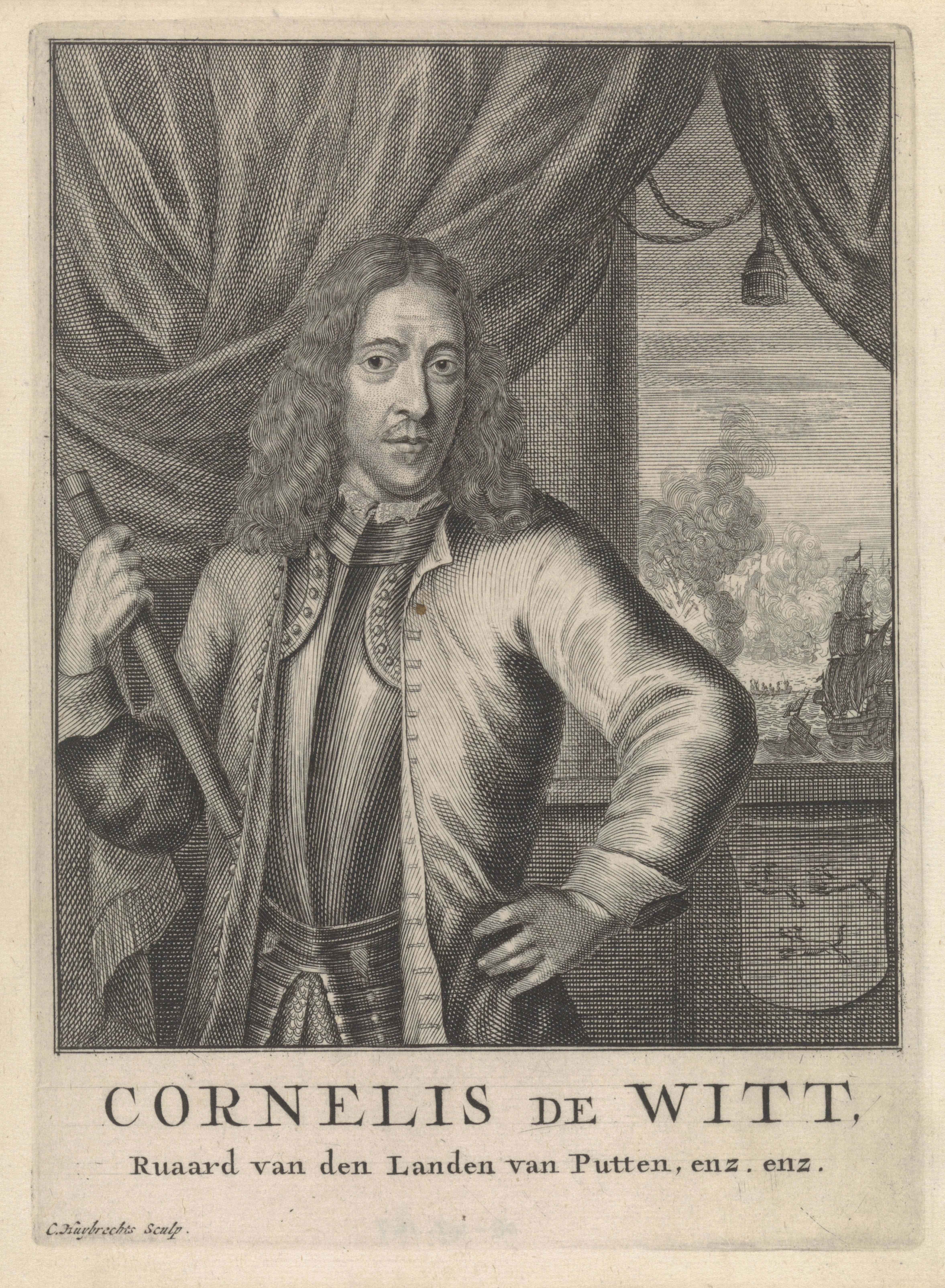 Portret van Cornelis de Witt