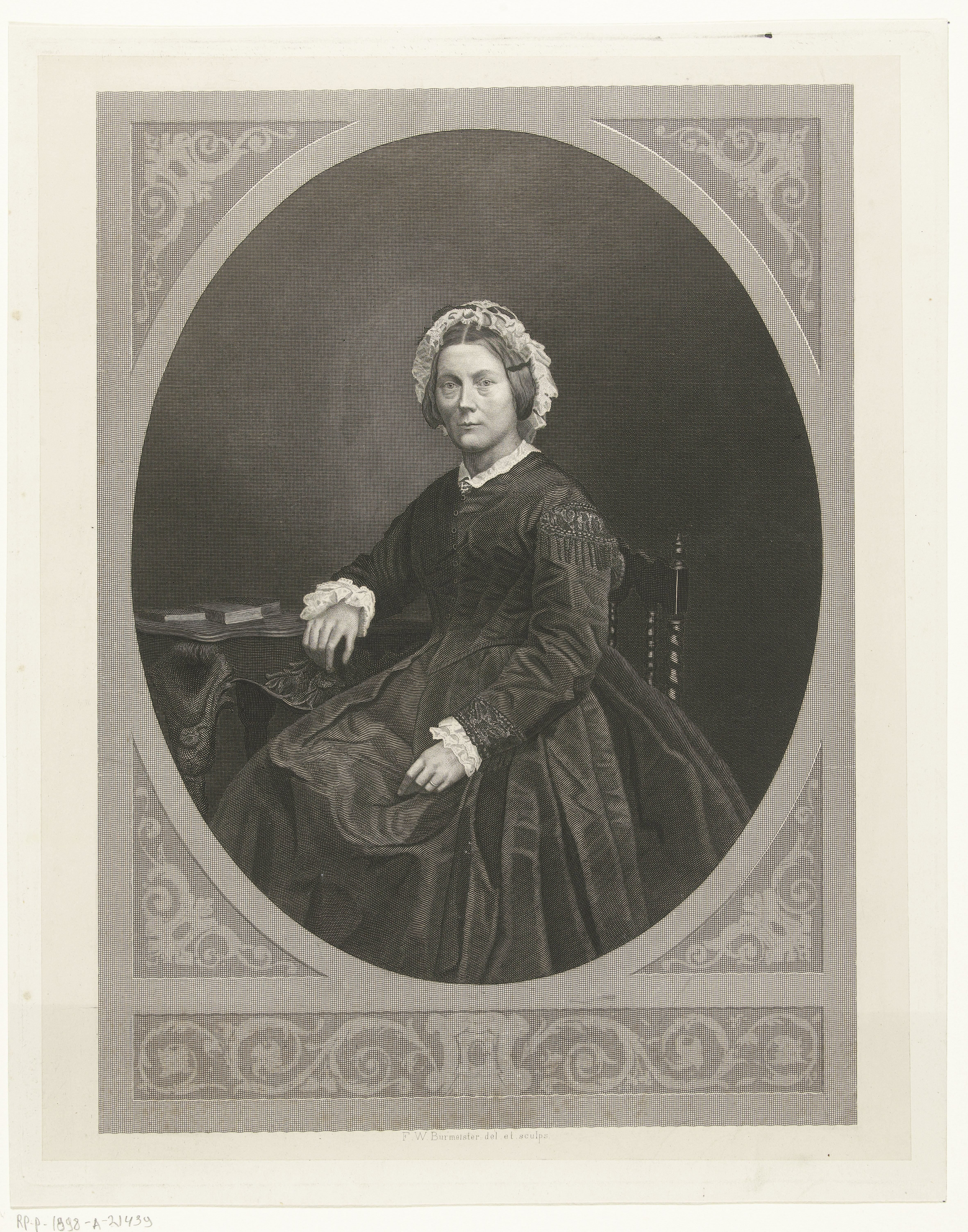 Portret van Emma Boissevain - Nicholls