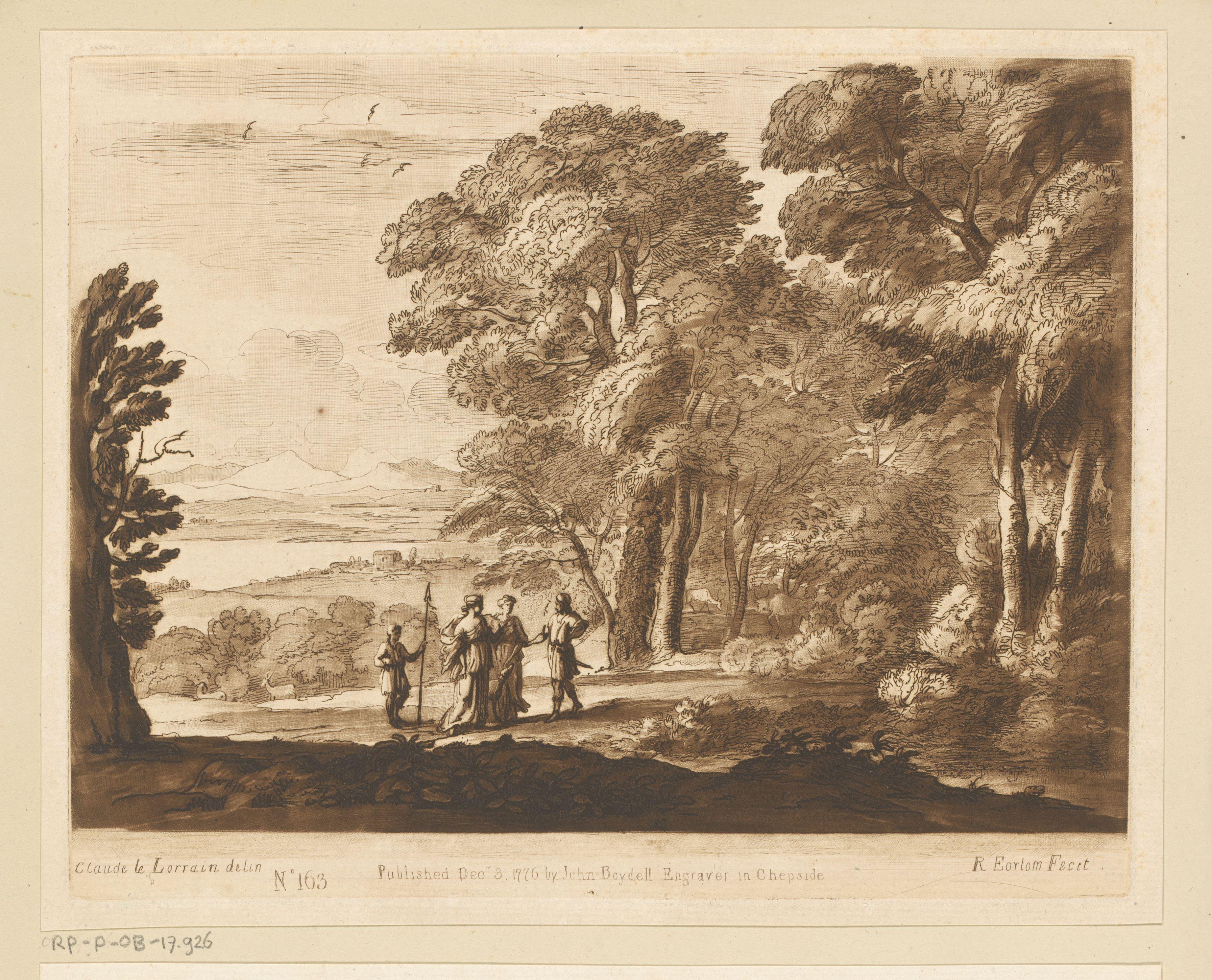 Landschap met Cephalus en Procris