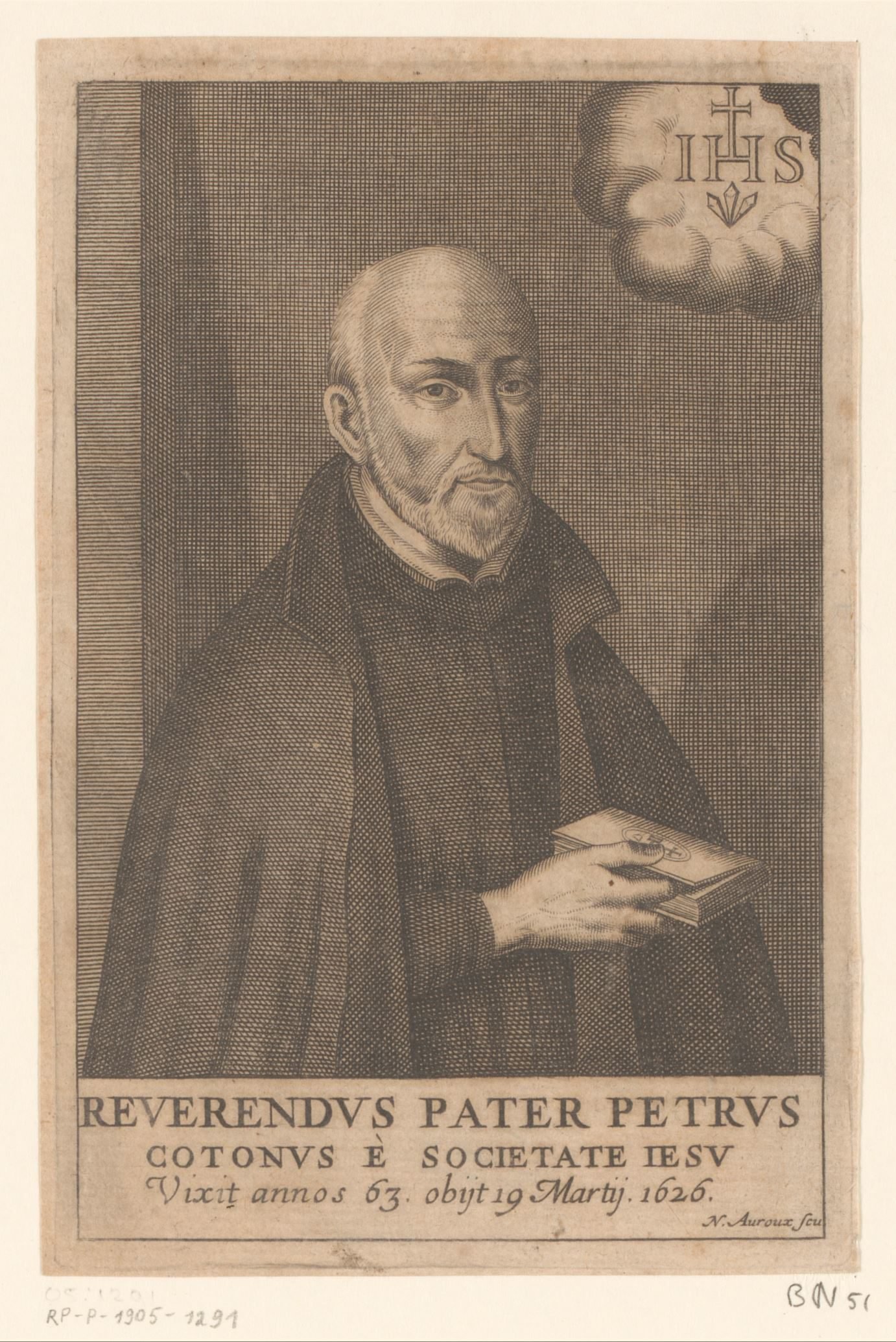 Portret van Pierre Coton