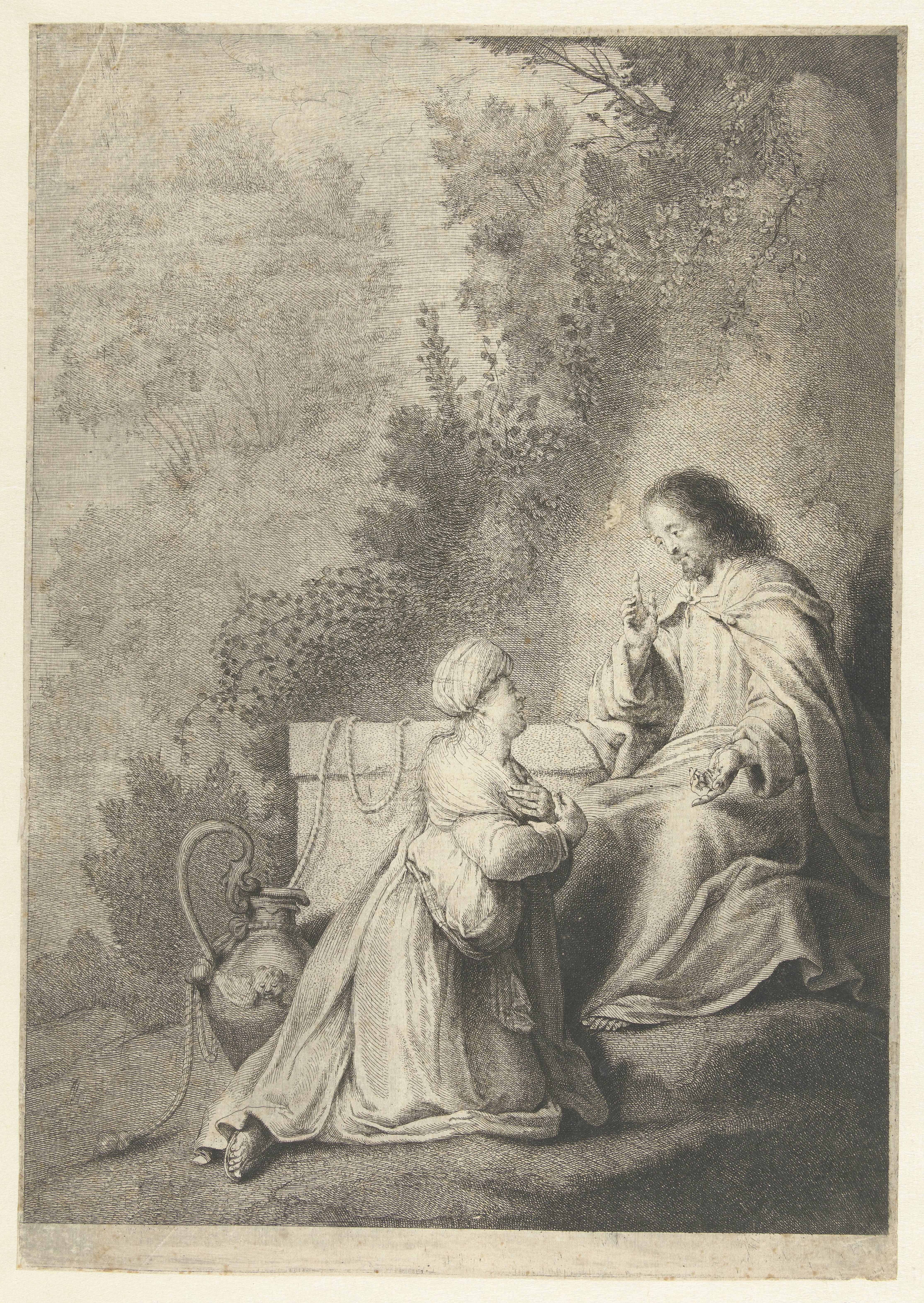 Christus en de Samaritaanse vrouw