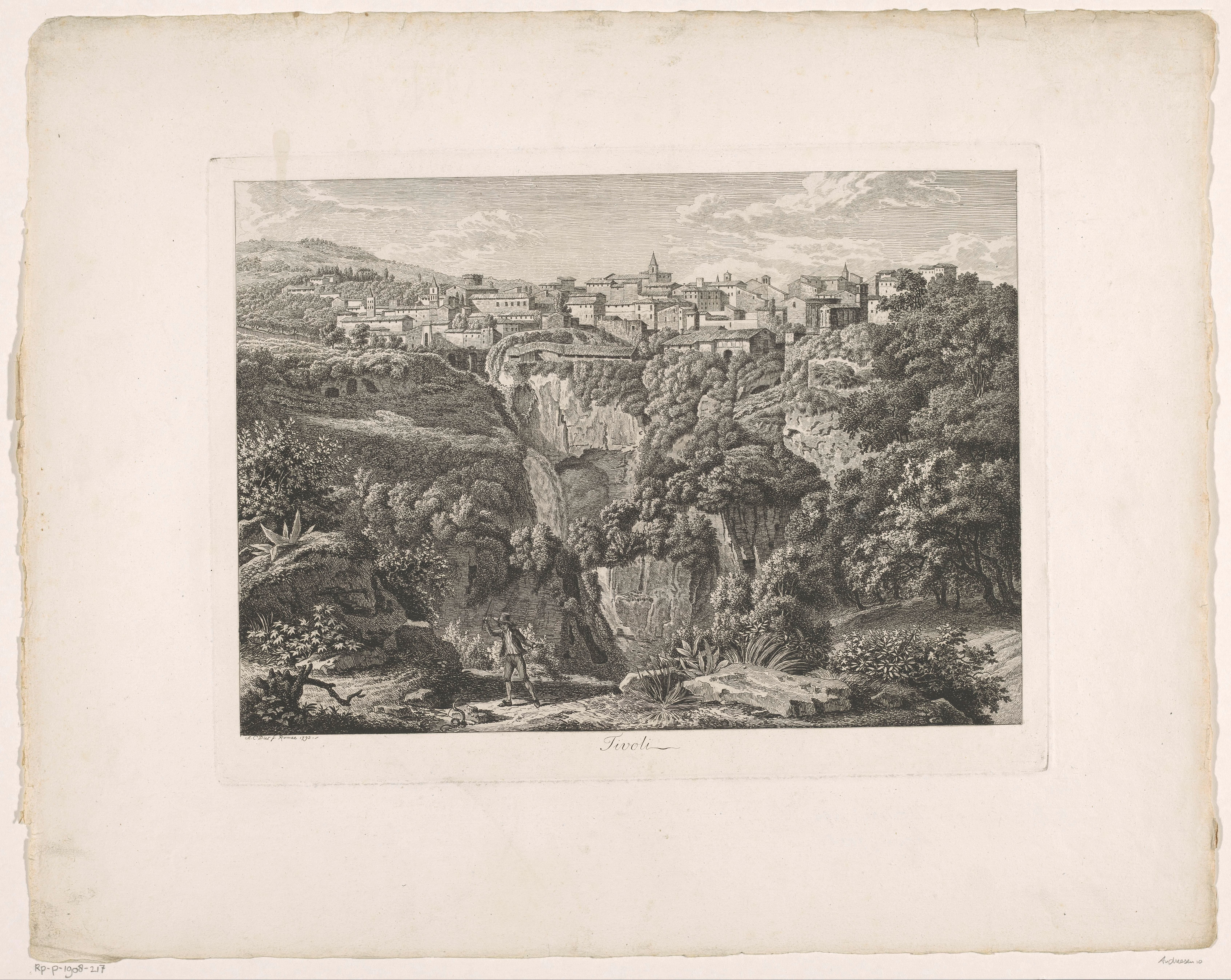 Gezicht op Tivoli