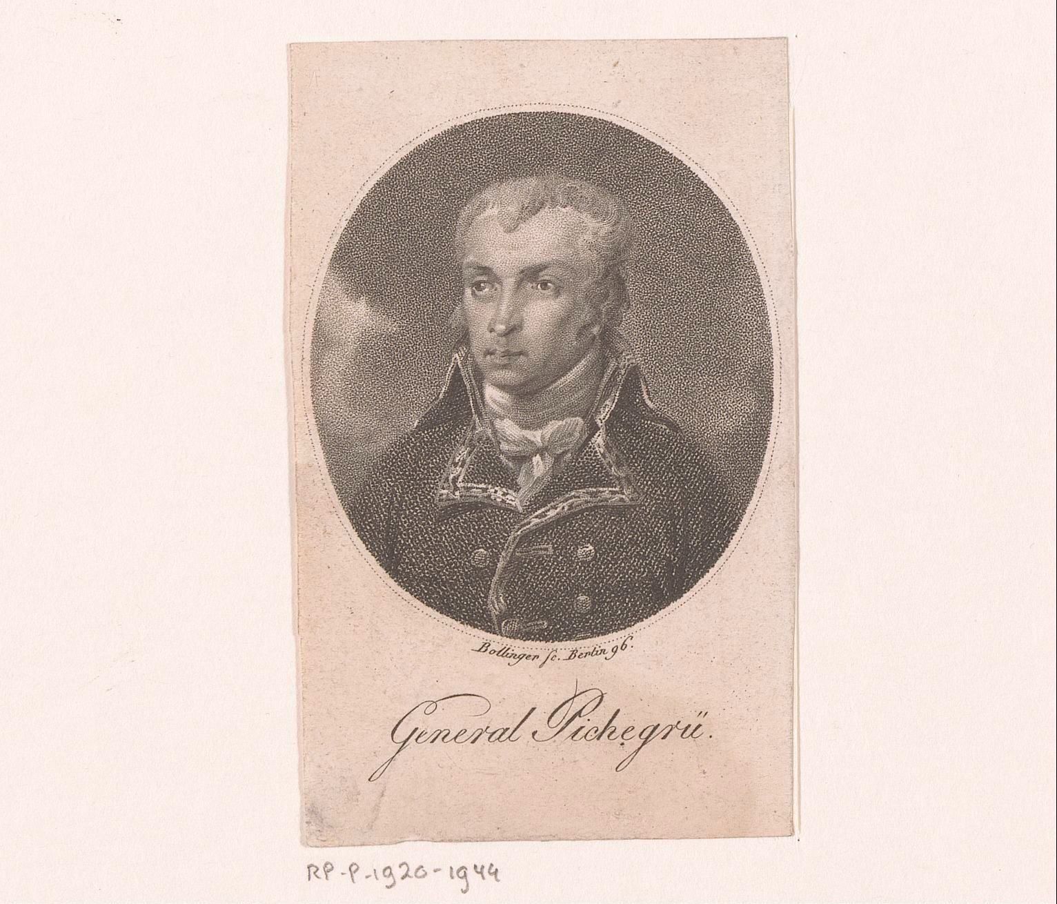 Portret van Charles Pichegru