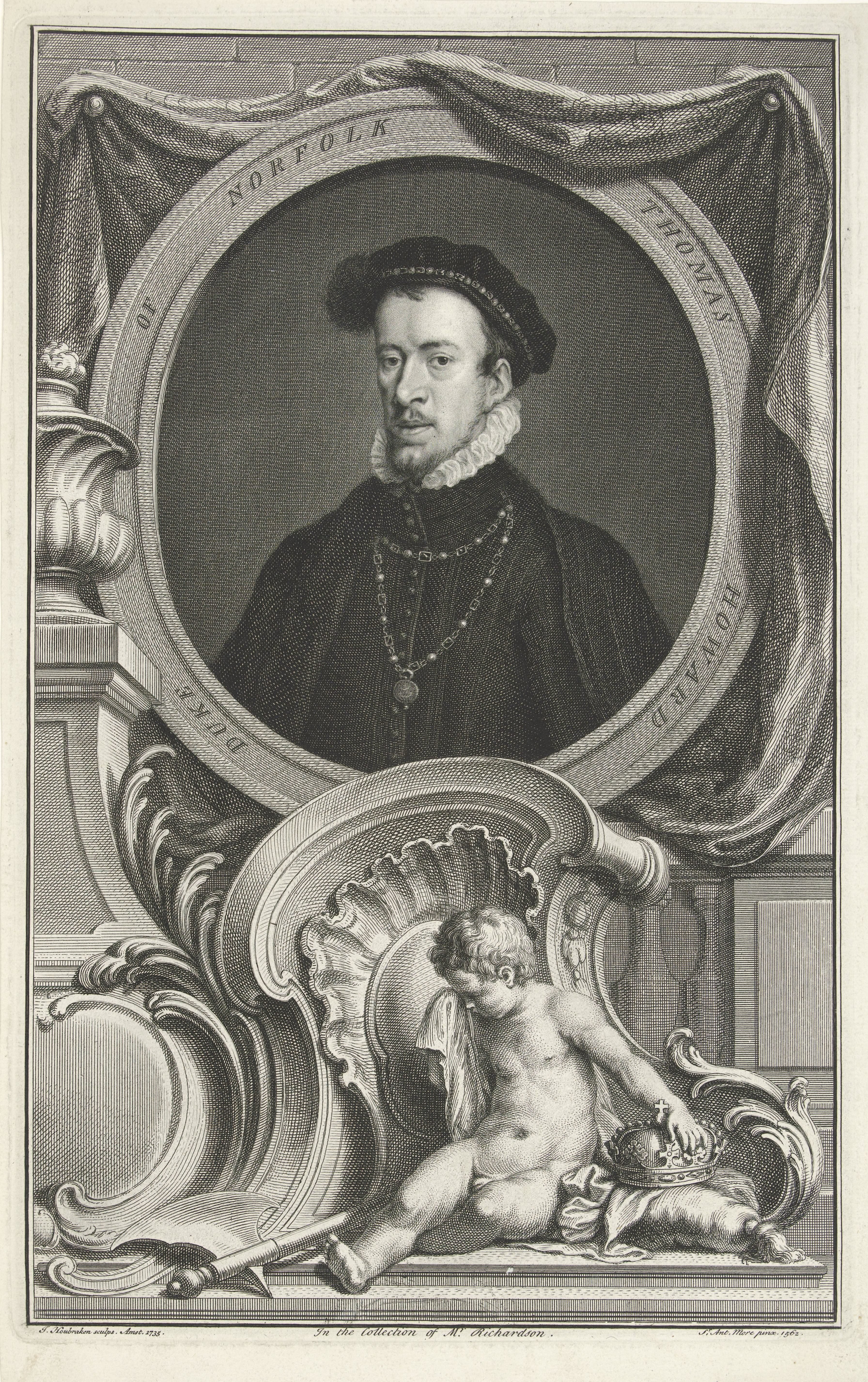 Portret van Thomas Howard