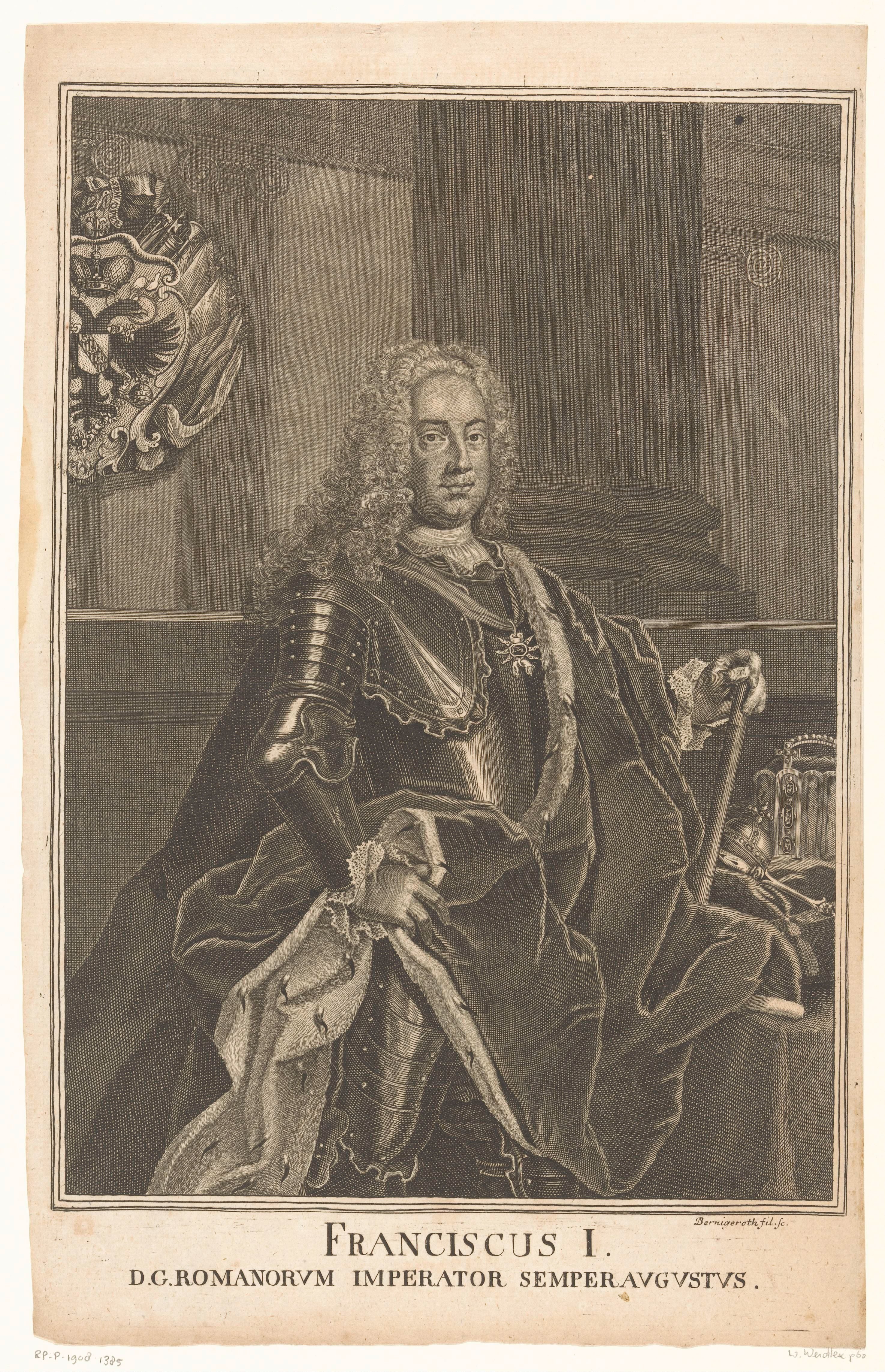 Portret van Franz I Stephan, Rooms-Duits keizer