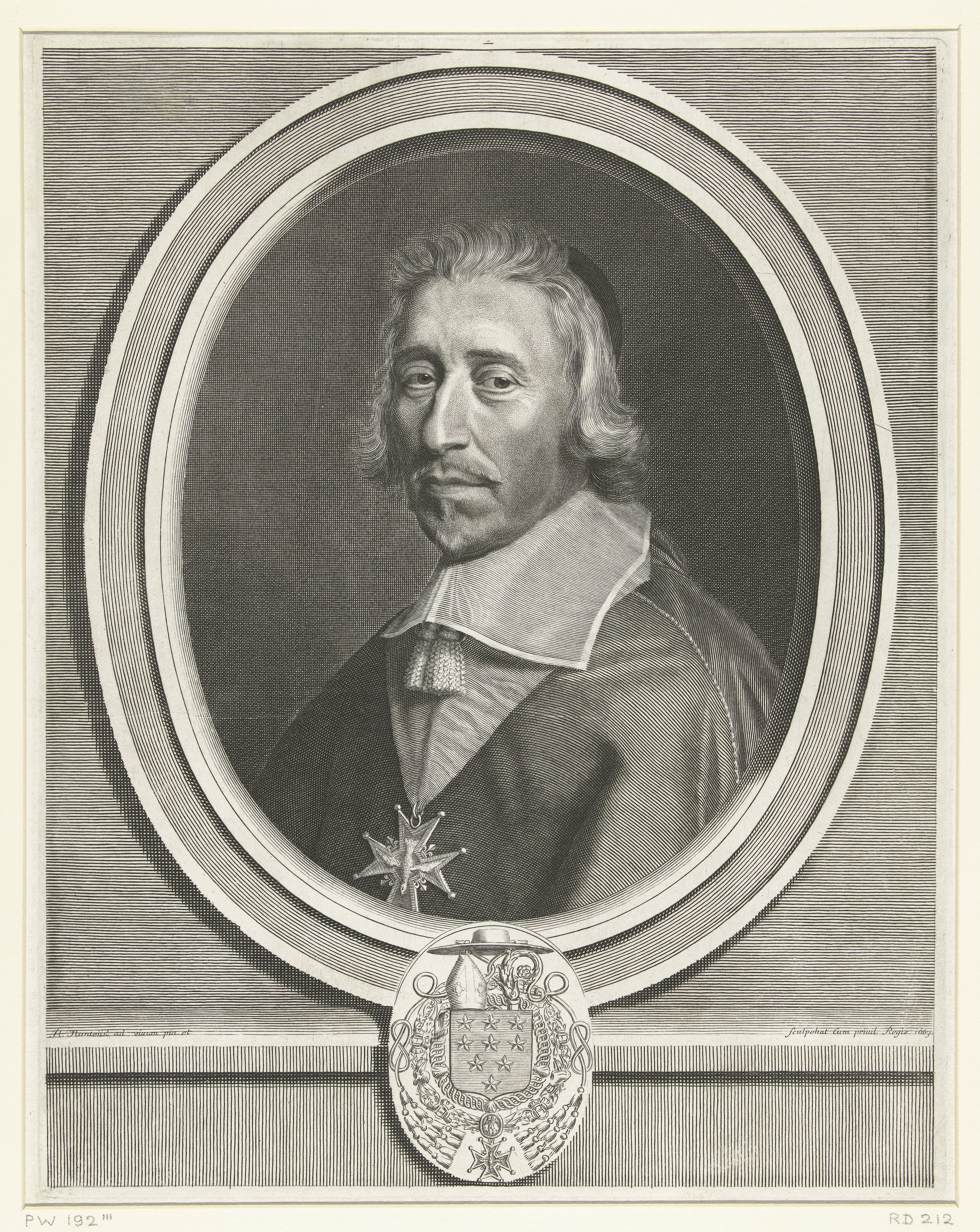 Portret van Hardouin de Péréfixe de Beaumont
