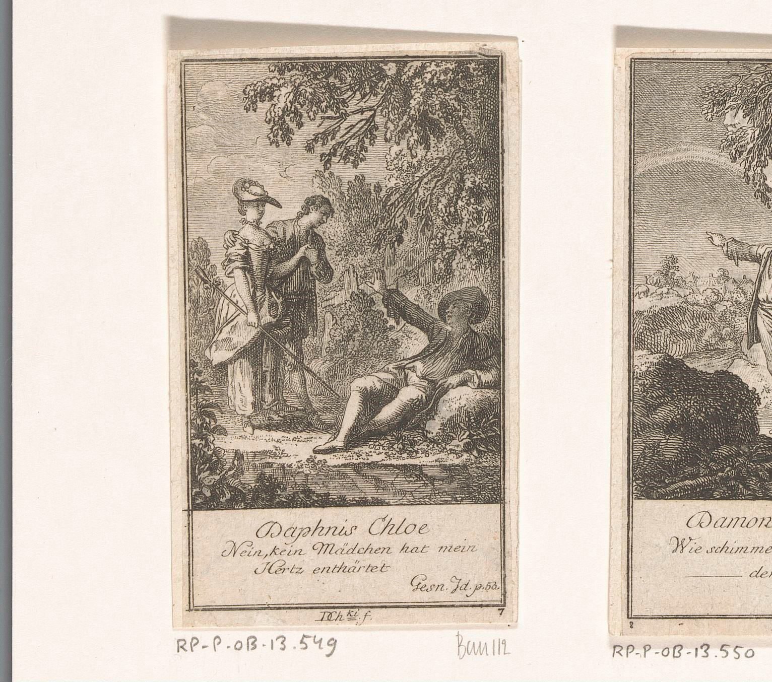 Daphnis en Chloë bij Alexis