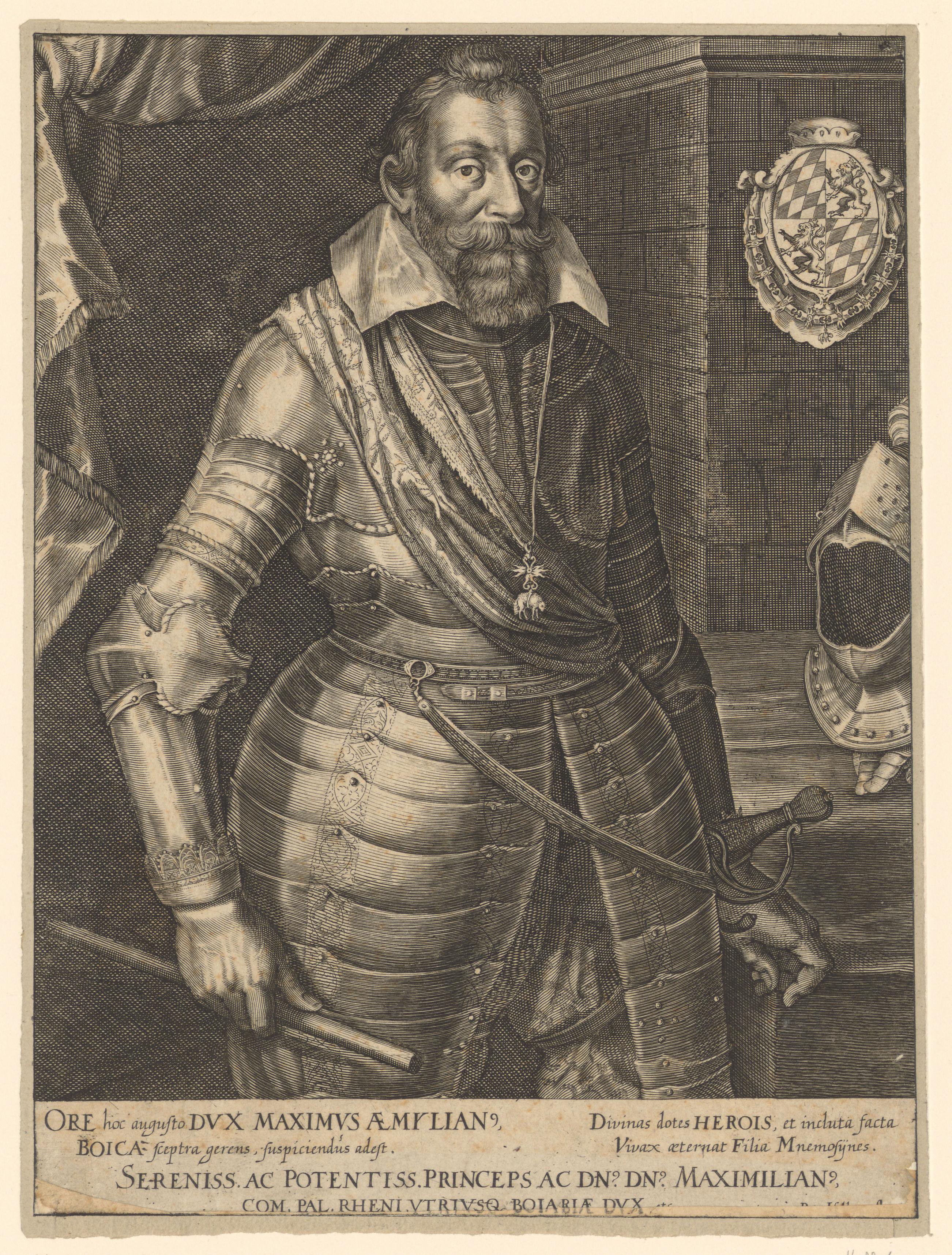 Portret van Maximiliaan I