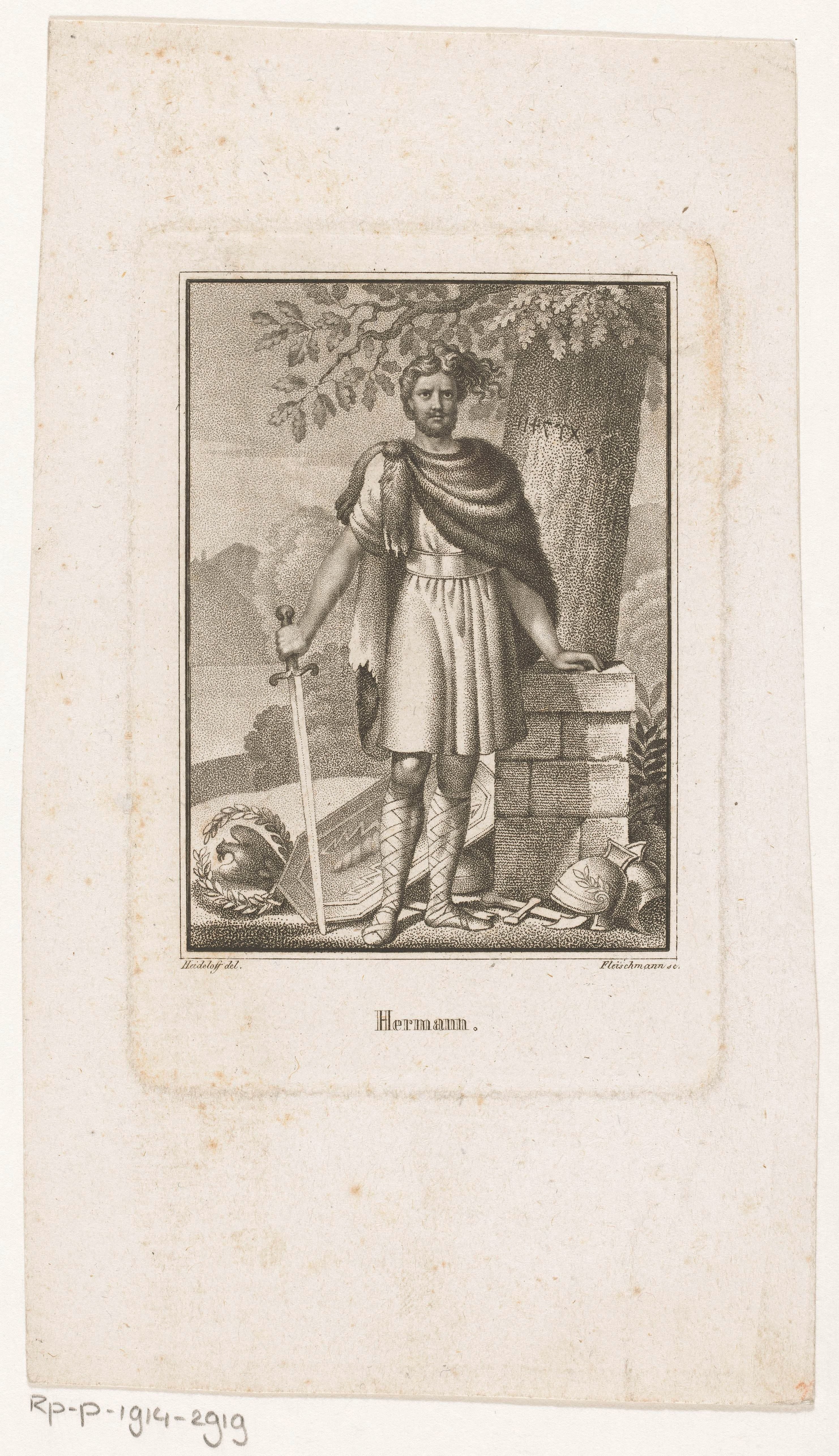 Portret van Arminius