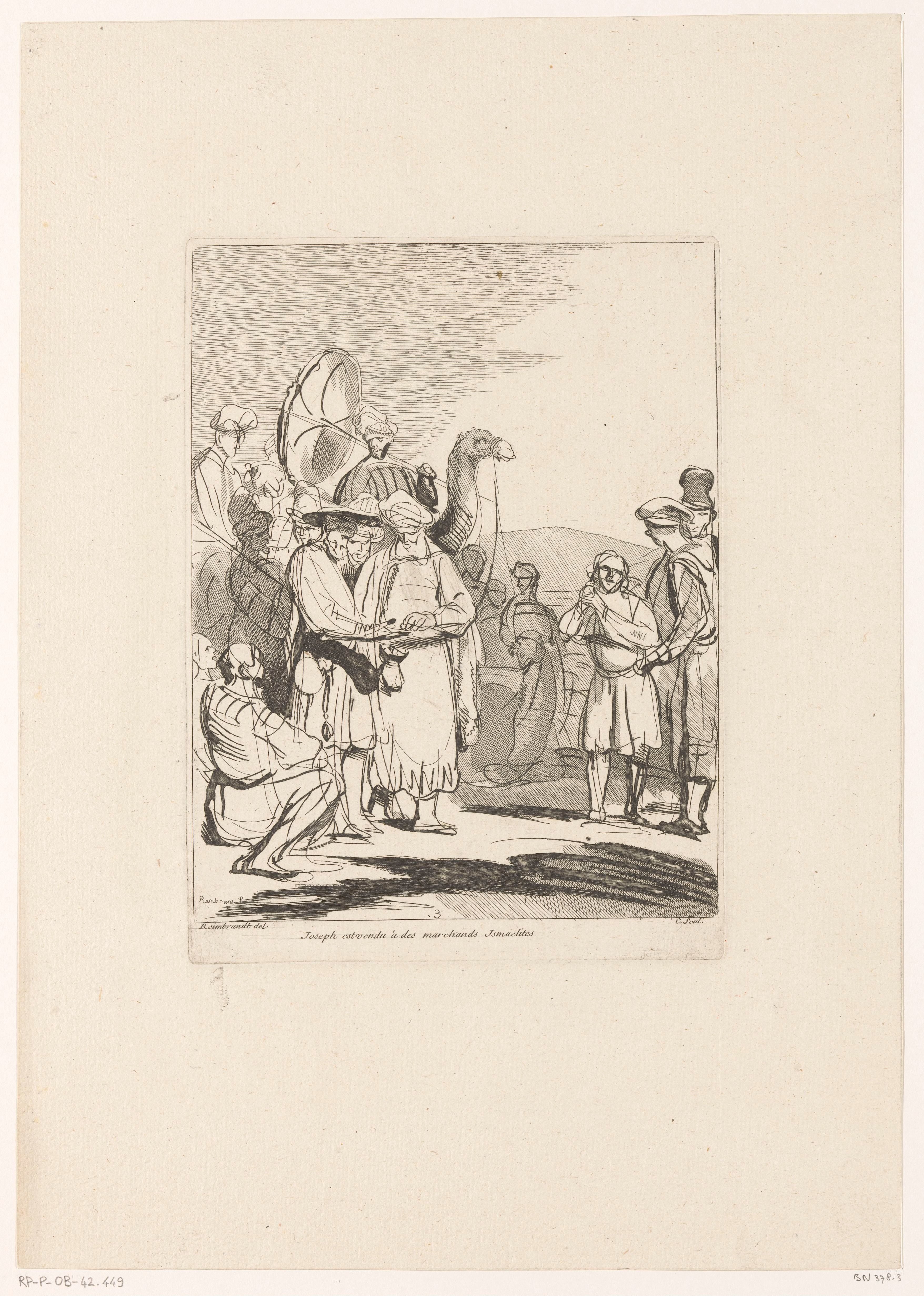 Portret van Claude Joseph Vernet