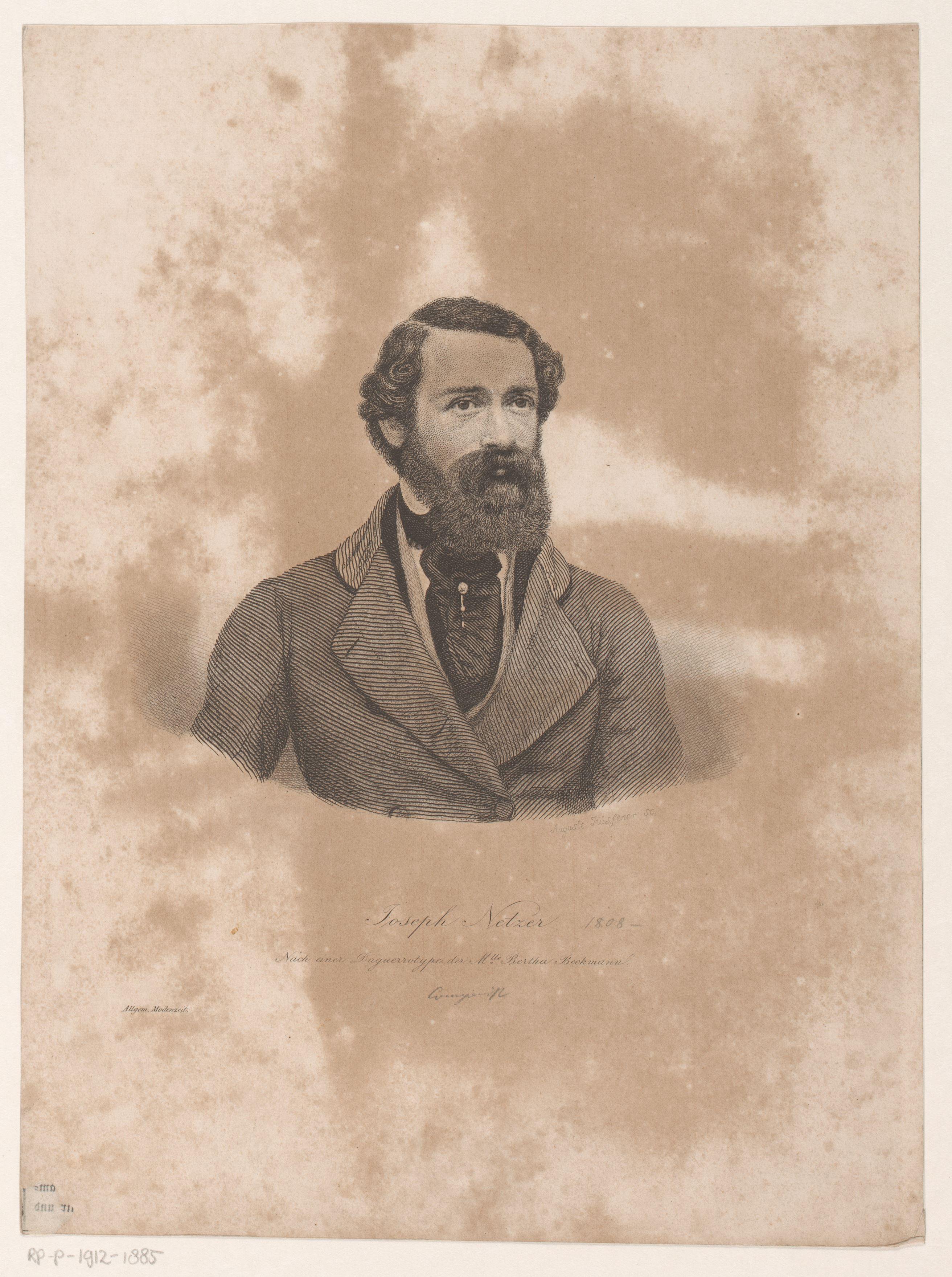 Portret van Joseph Netzer