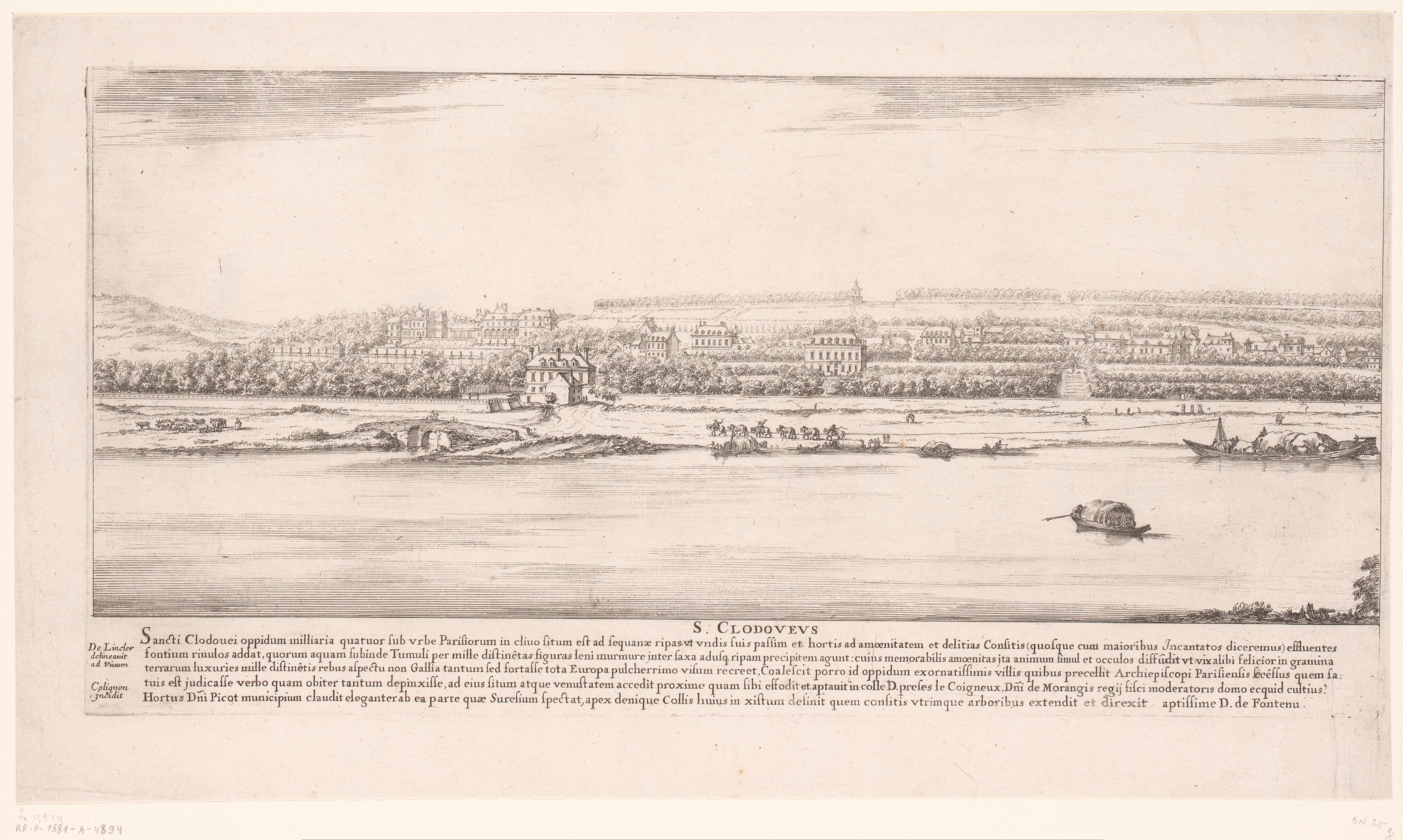 Zicht op Saint-Cloud