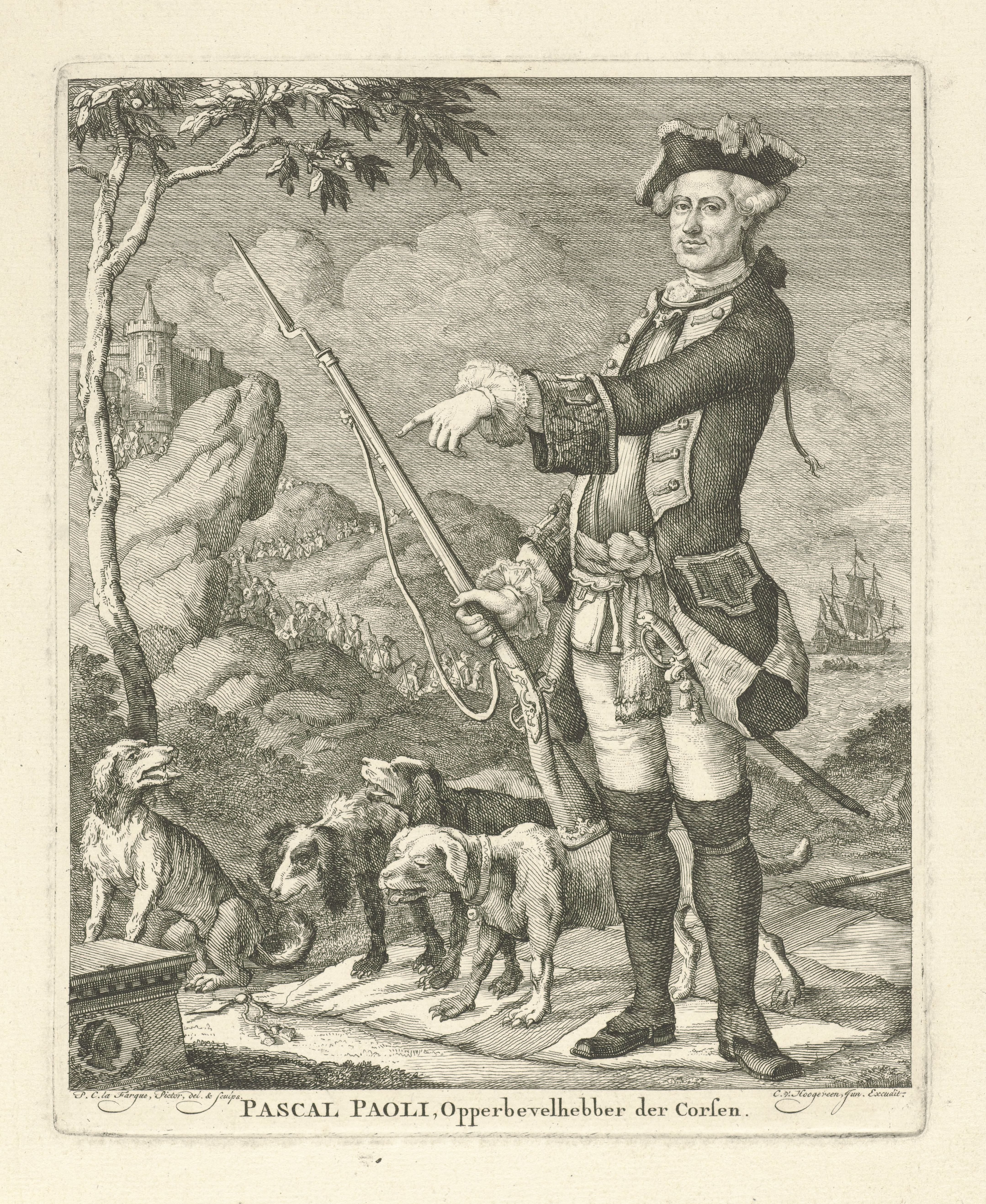 Pascal Paoli, leider der Corsicanen