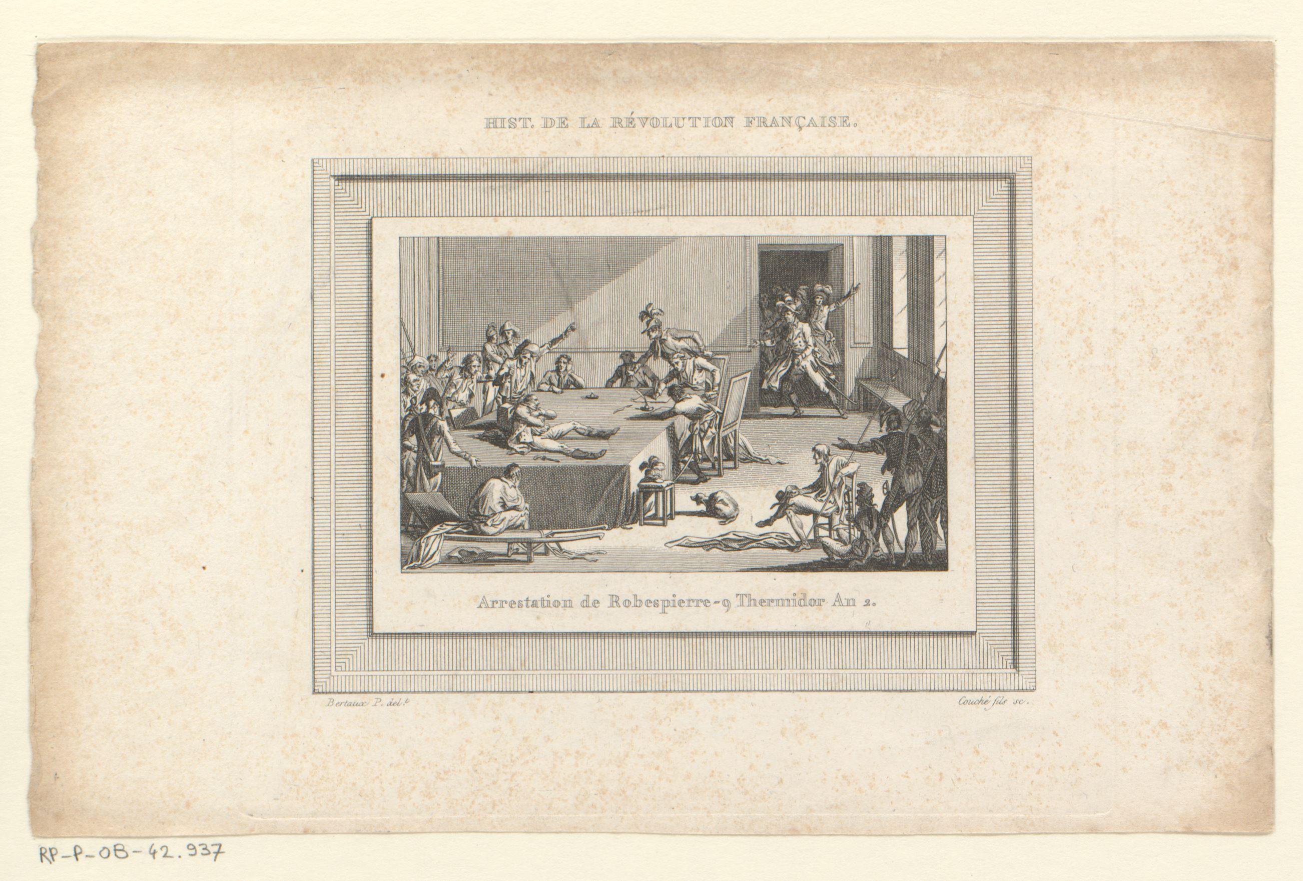 Arrestatie van Robespierre