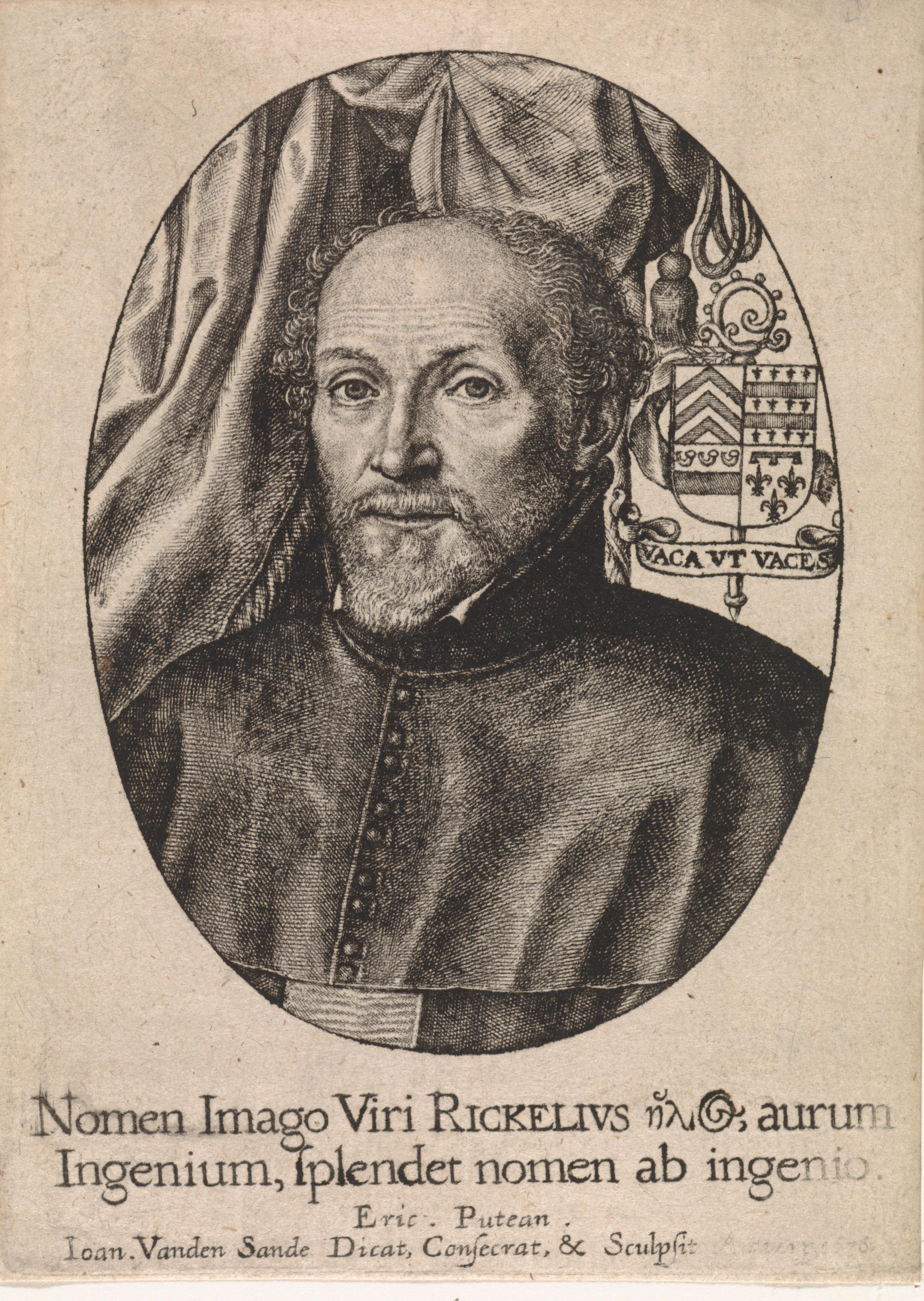 Portret van de theoloog Dionysius Ryckel